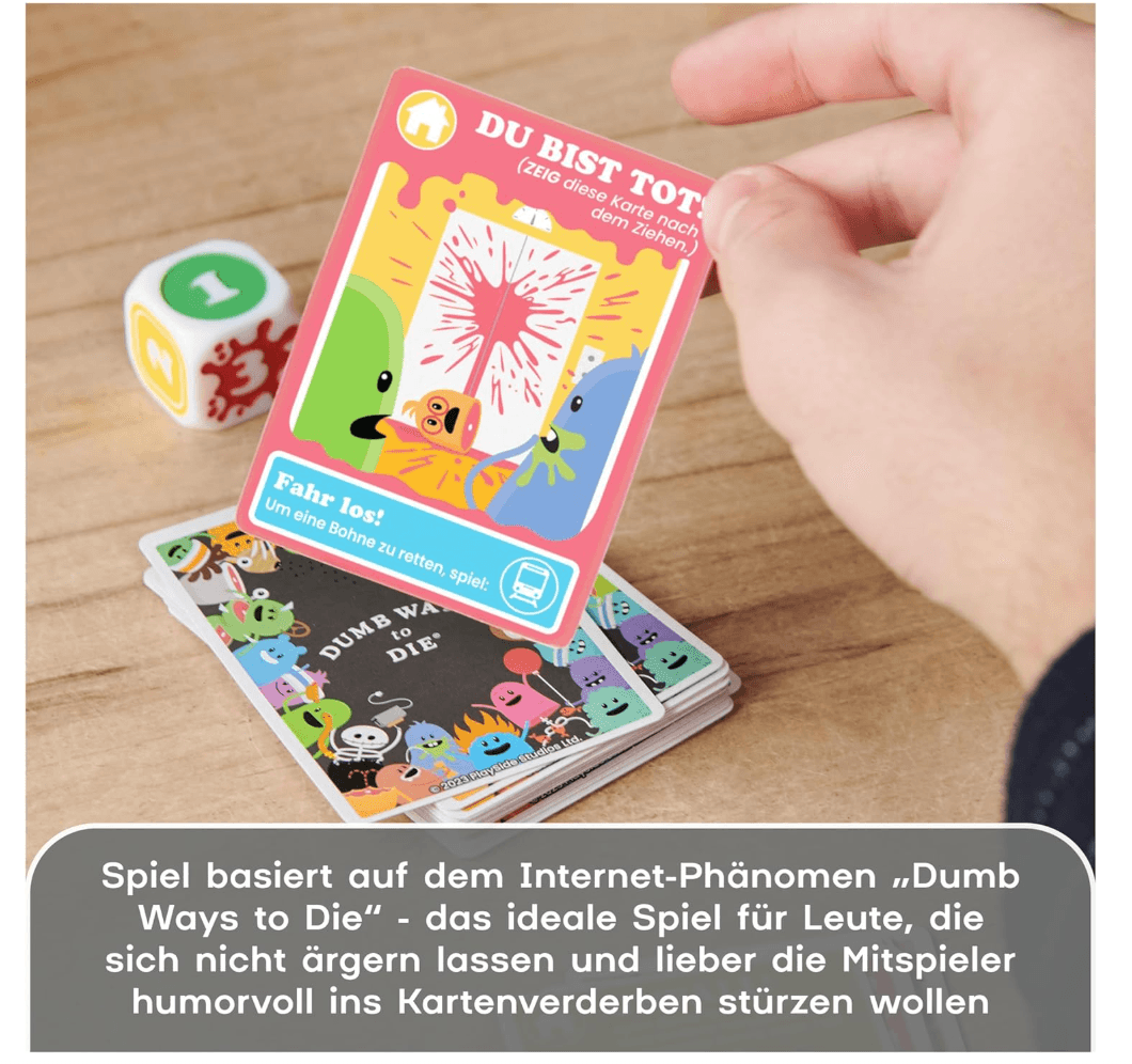 Produktbild Spin Master Games - Dumb Ways to Die: Das verrückt-geniale Kartenspiel 3 von 7