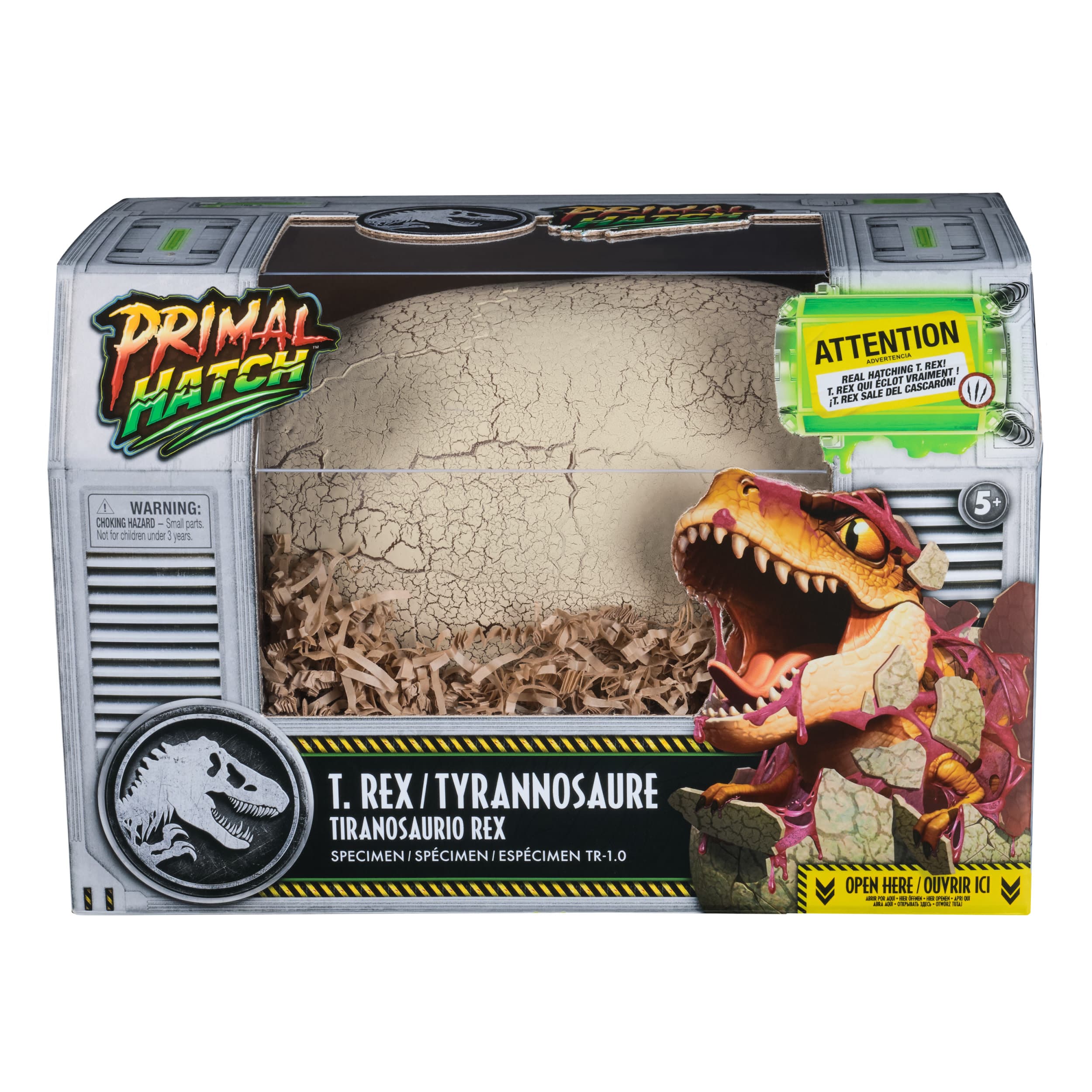 Produktbild Primal Hatch - Interaktiver T-Rex im Ei mit Sound-, und Lichteffekten, Trainings-, und Spielfunktionen 2 von 10
