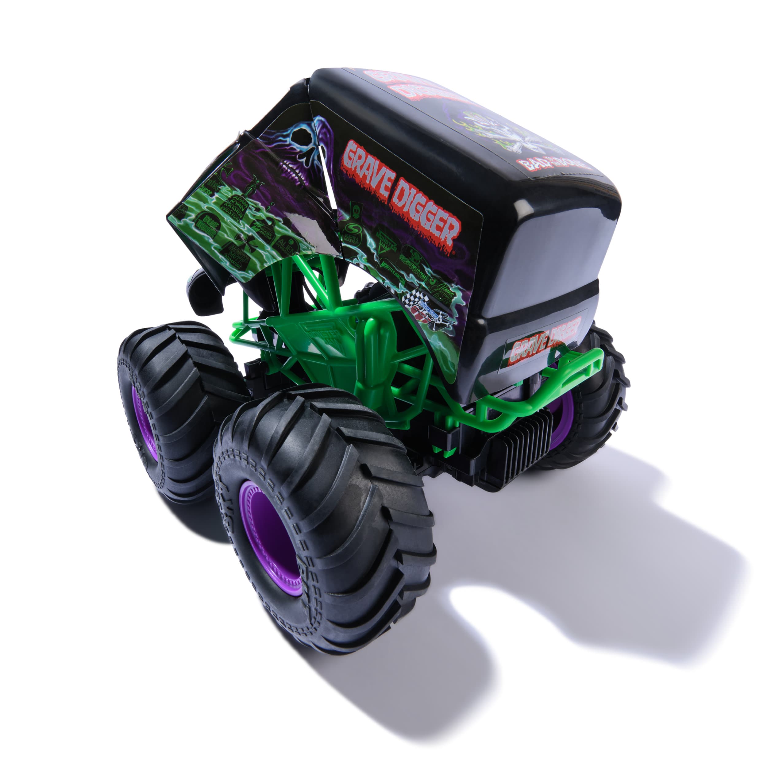 Produktbild Monster Jam - Smash 'n Bash Grave Digger, ferngesteuerter Monstertruck 5 von 7