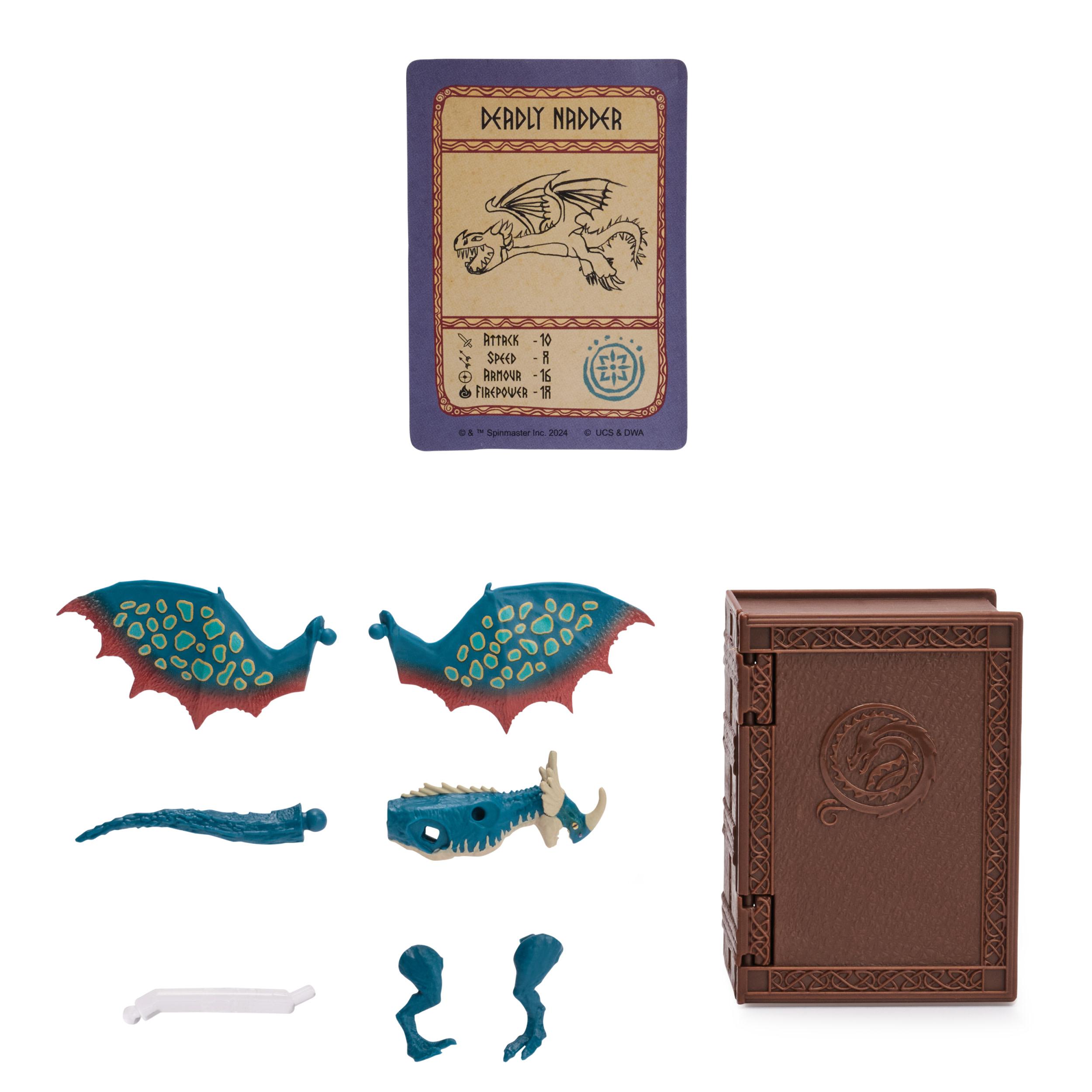 Produktbild Drachenzähmen leicht gemacht - Sammelfigur mit Sammelkarte im Buch der Drachen, Zufallsauswahl 7 von 10