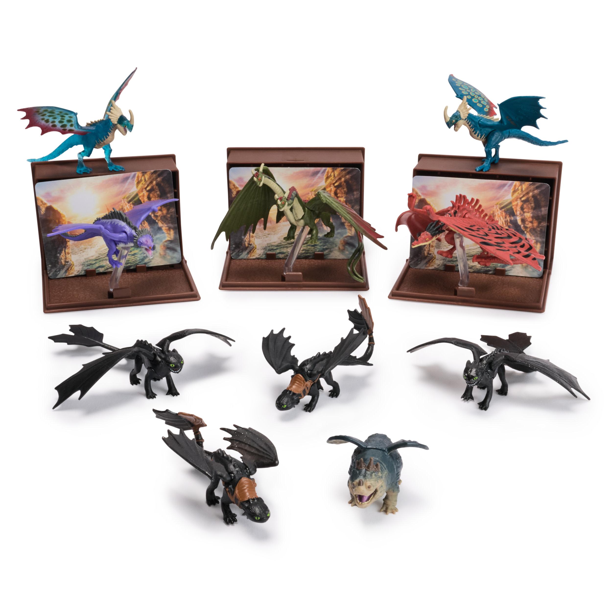 Produktbild Drachenzähmen leicht gemacht - Sammelfigur mit Sammelkarte im Buch der Drachen, Zufallsauswahl 4 von 10