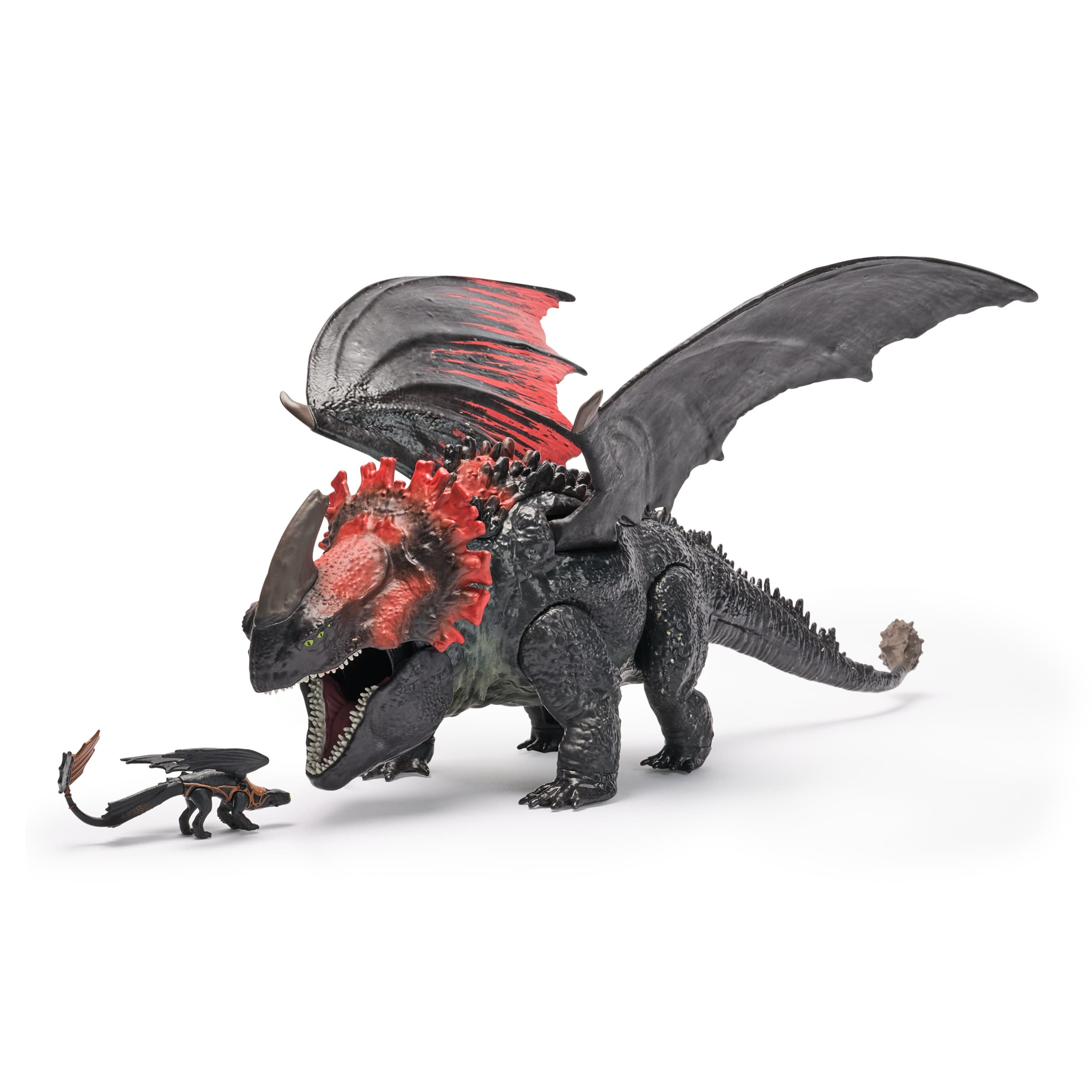 Produktbild Drachenzähmen leicht gemacht - Actionfiguren-Set mit Roter Tod-Drachenfigur & Mini Ohnezahn 4 von 9