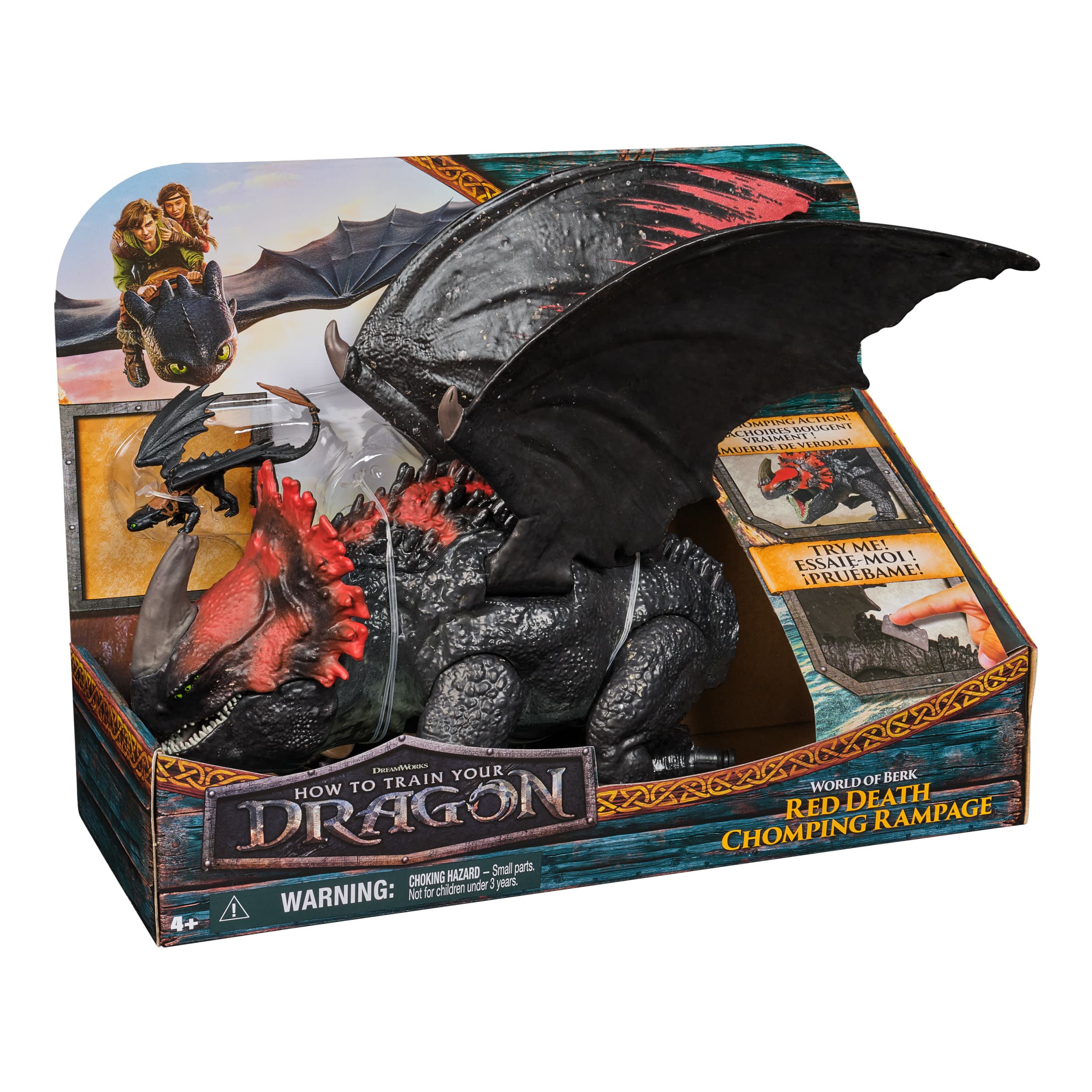 Produktbild Drachenzähmen leicht gemacht - Actionfiguren-Set mit Roter Tod-Drachenfigur & Mini Ohnezahn 3 von 9
