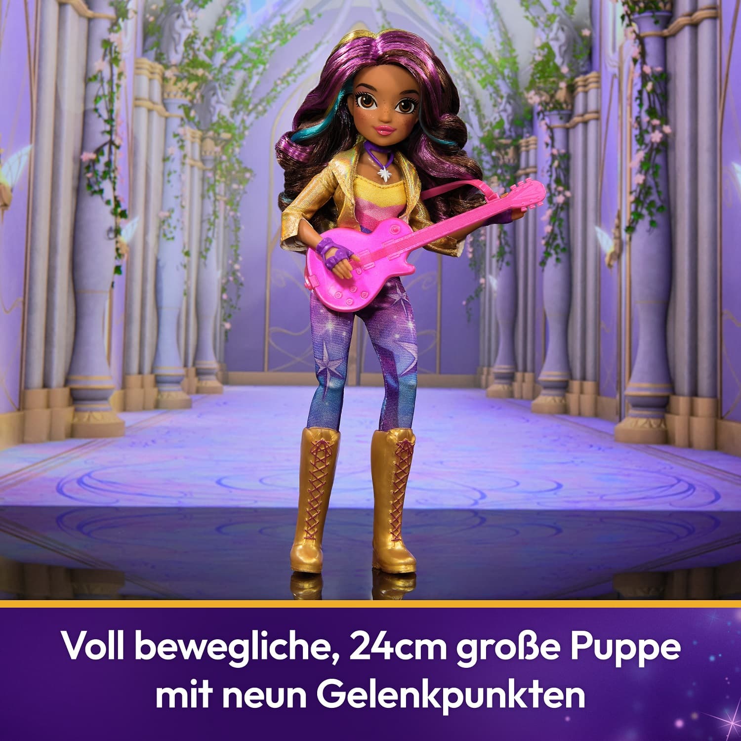 Produktbild Unicorn Academy Ankleidepuppe Sophia - die Originalpuppe zur beliebten Netflix-Serie, 24 cm groß, mit echtem Haar 5 von 7