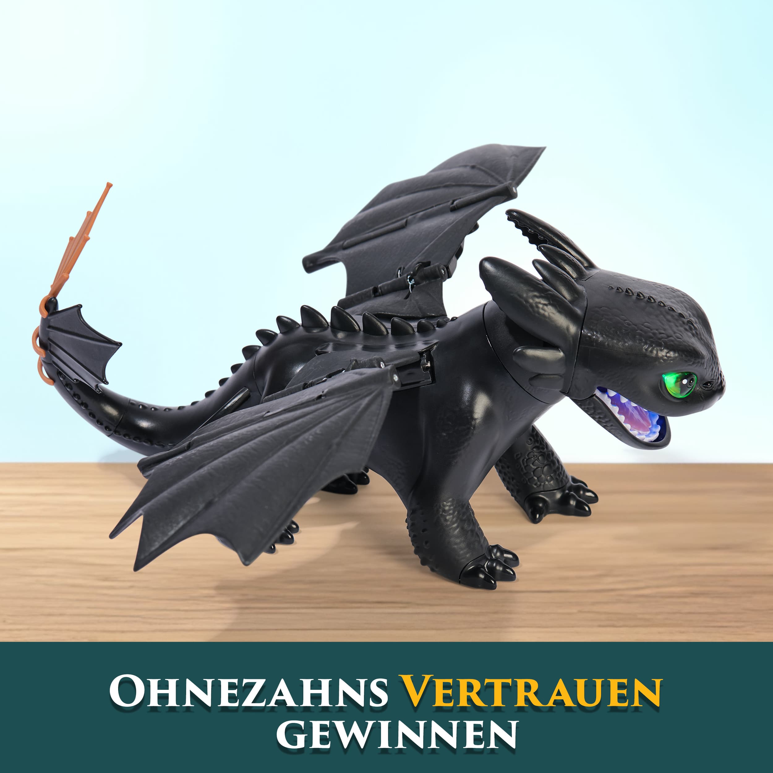 Produktbild Drachenzähmen leicht gemacht - Interaktive Drachenfigur Ohnezahn mit LIcht- & Soundeffekten, Trainings- und Spielfunktionen 4 von 10