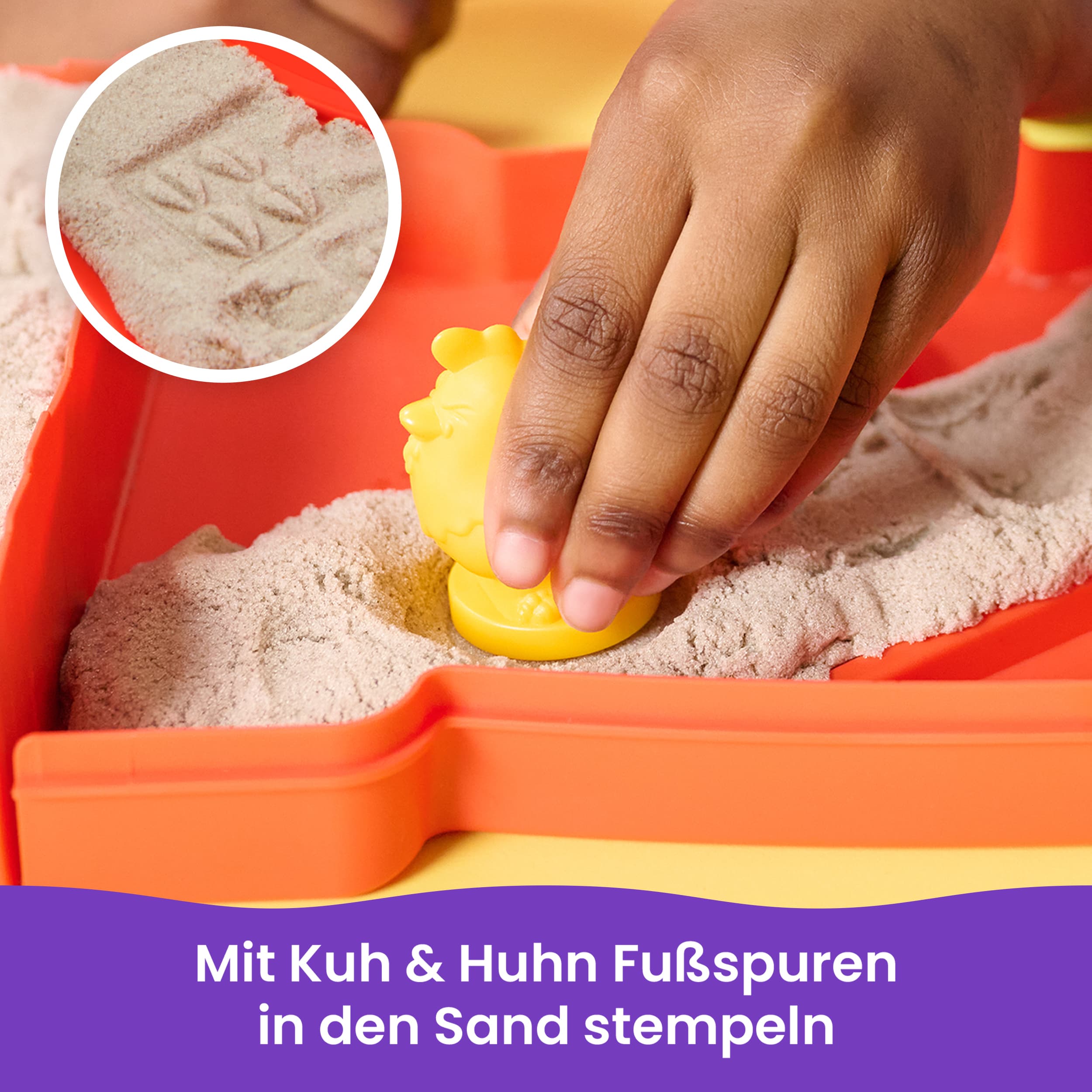 Produktbild Spin Master - Kinetic Sand - Sandy Farm Set 9 von 9