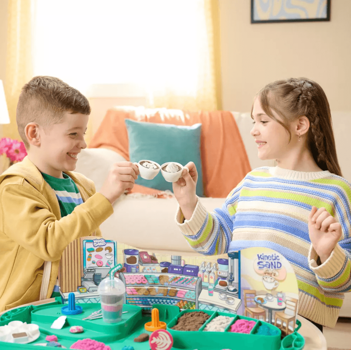 Produktbild Kinetic Sand Café Shop – Kreativer Spielspaß für kleine Baristas! 4 von 5