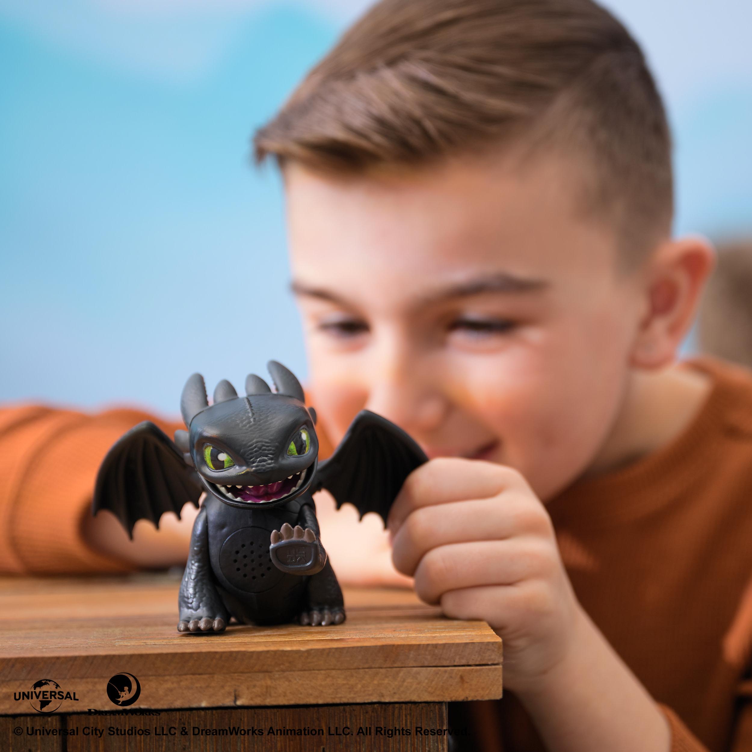 Produktbild Drachenzähmen leicht gemacht - Interaktiver Mini-Drache, Figur mit Soundeffekten, Zufallsauswahl 8 von 10