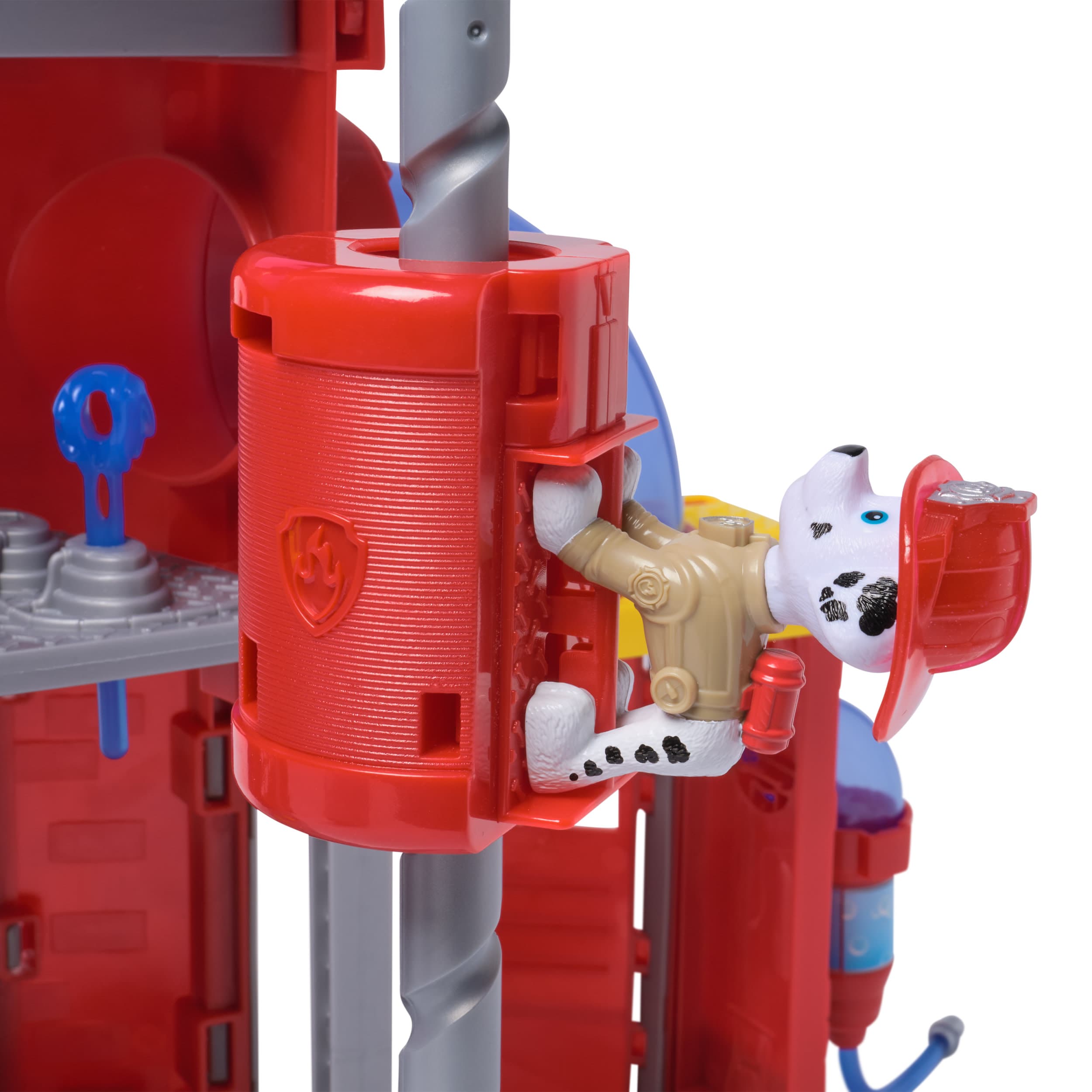 Produktbild PAW Patrol Fire Rescue - Feuerwehr-Station Spielset mit Geschoss-Abwurf, Licht- und Soundeffekten 8 von 10