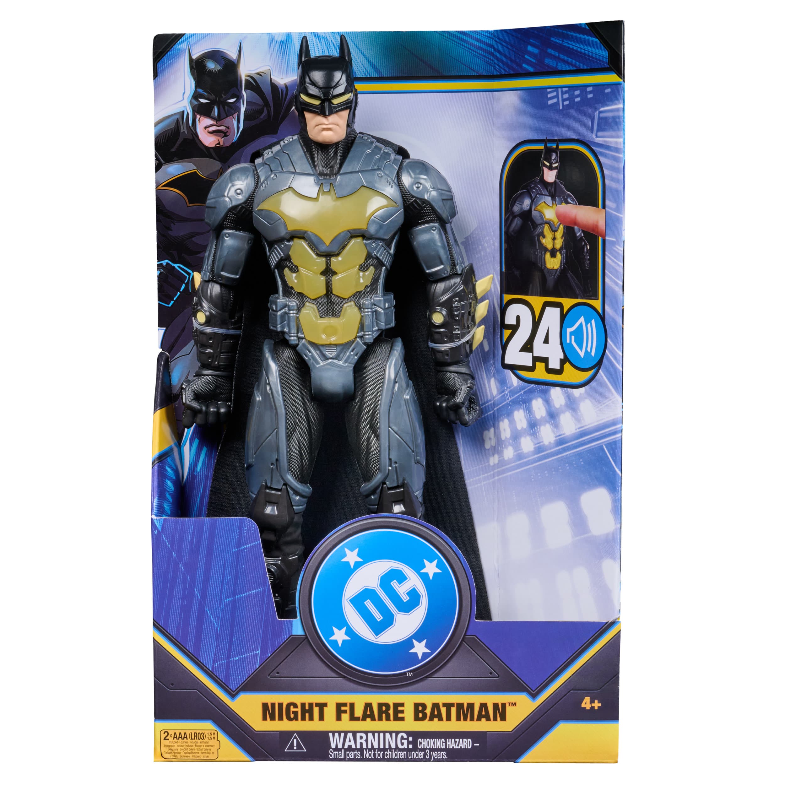 Produktbild Batman – 30 cm Batman Actionfigur mit Licht und Sound 6 von 6