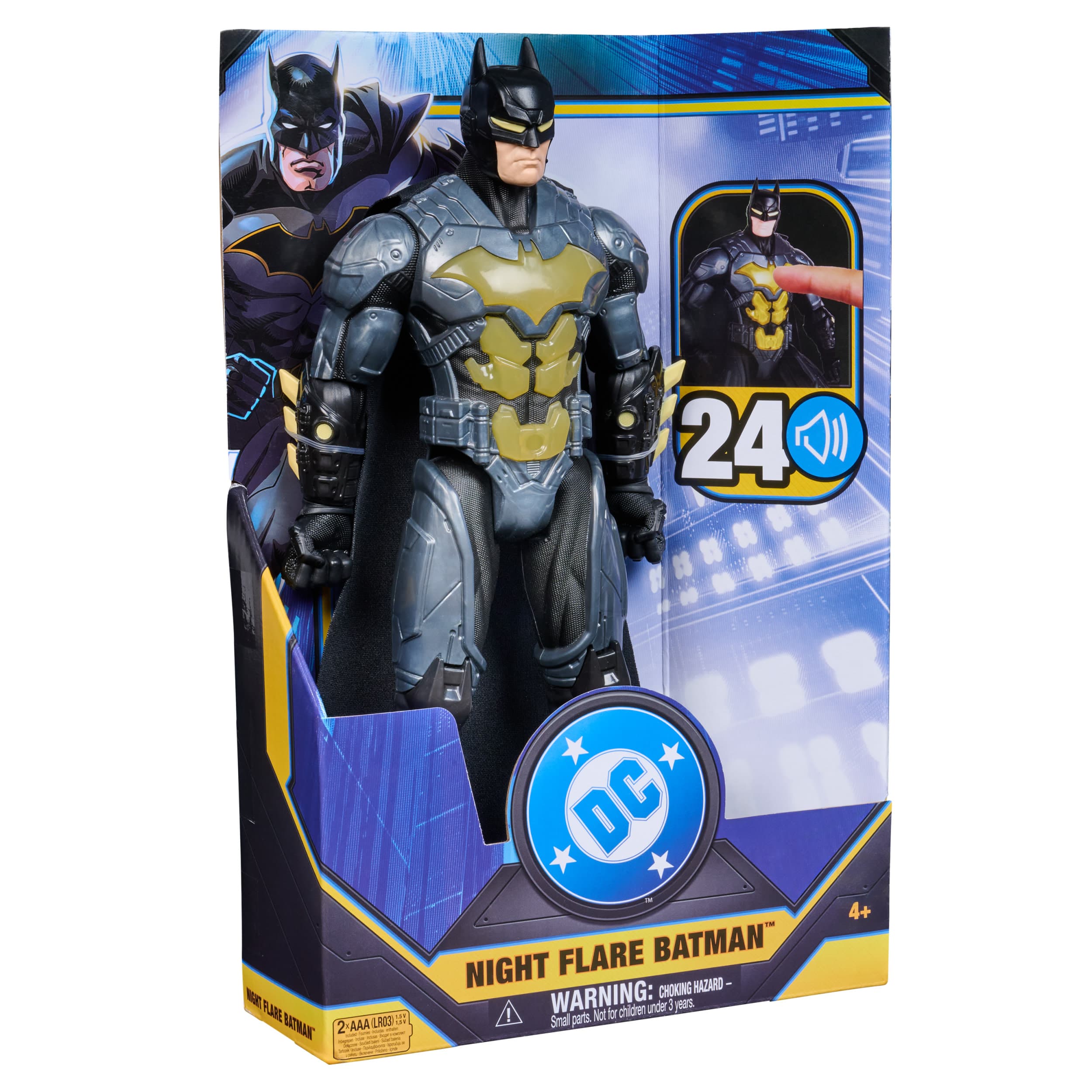 Produktbild Batman – 30 cm Batman Actionfigur mit Licht und Sound 2 von 6