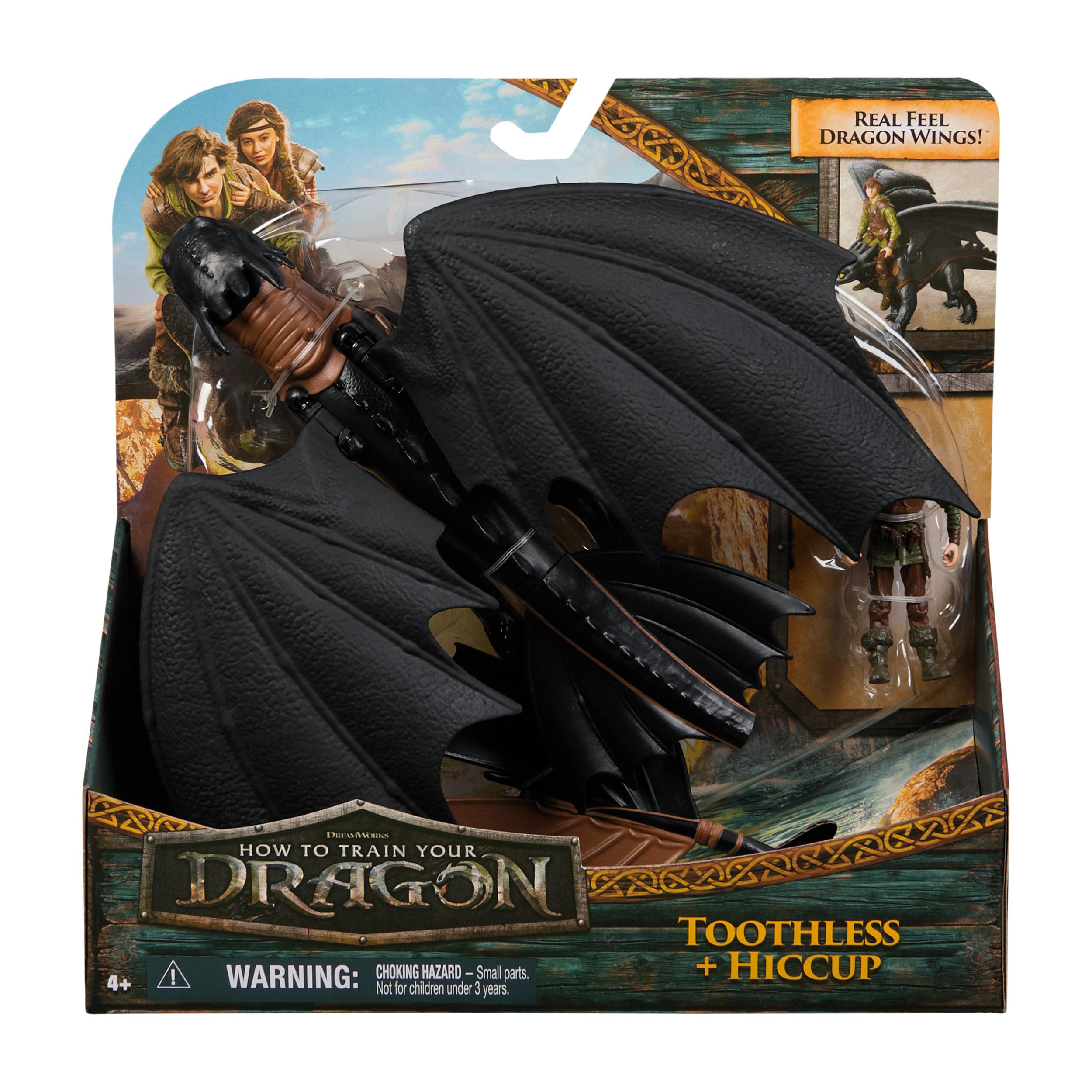 Drachenzähmen leicht gemacht - Wikinger & Drachen Actionfiguren-Set, Ohnezahn & Hicks