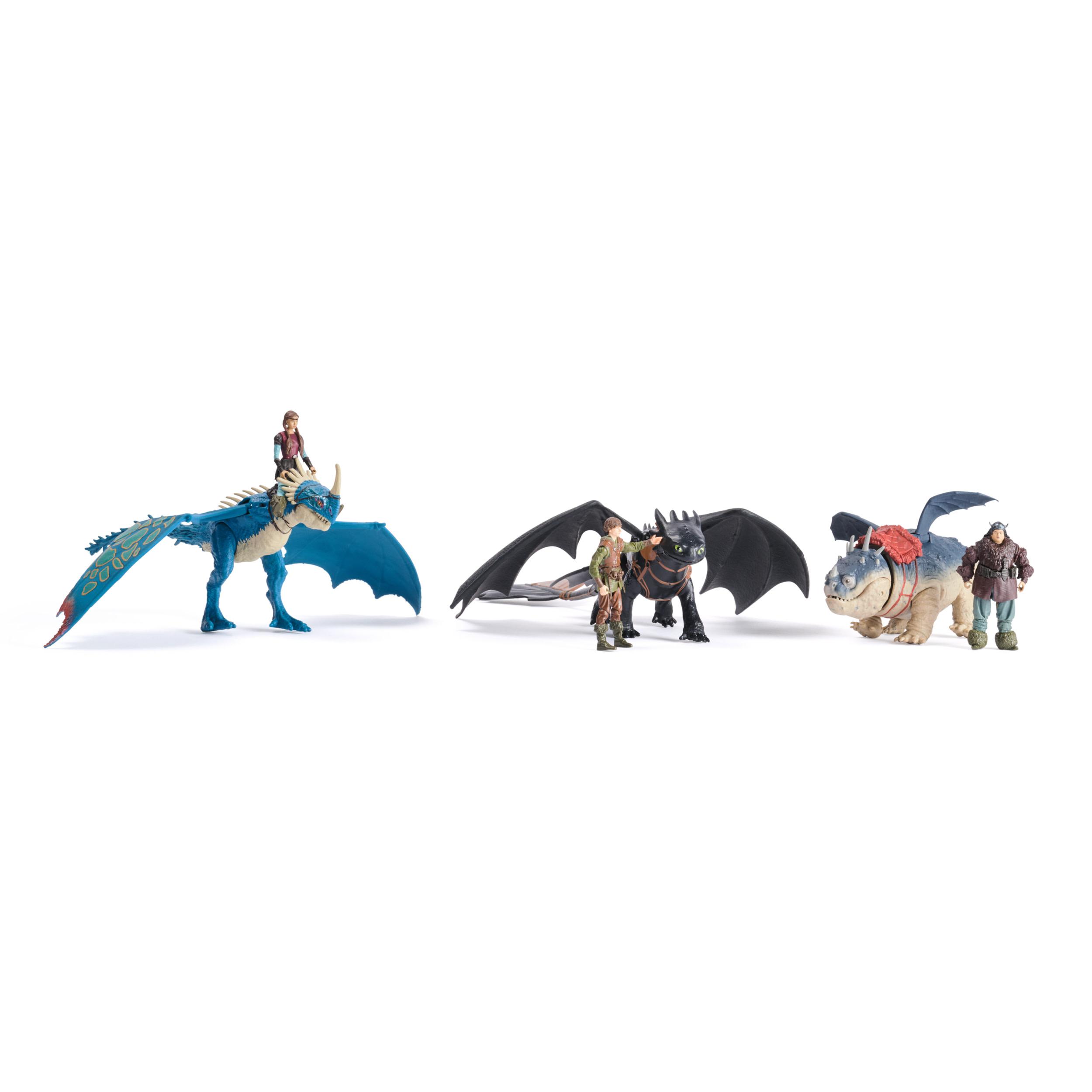 Produktbild Drachenzähmen leicht gemacht - Wikinger & Drachen Actionfiguren-Set, Ohnezahn & Hicks 10 von 10