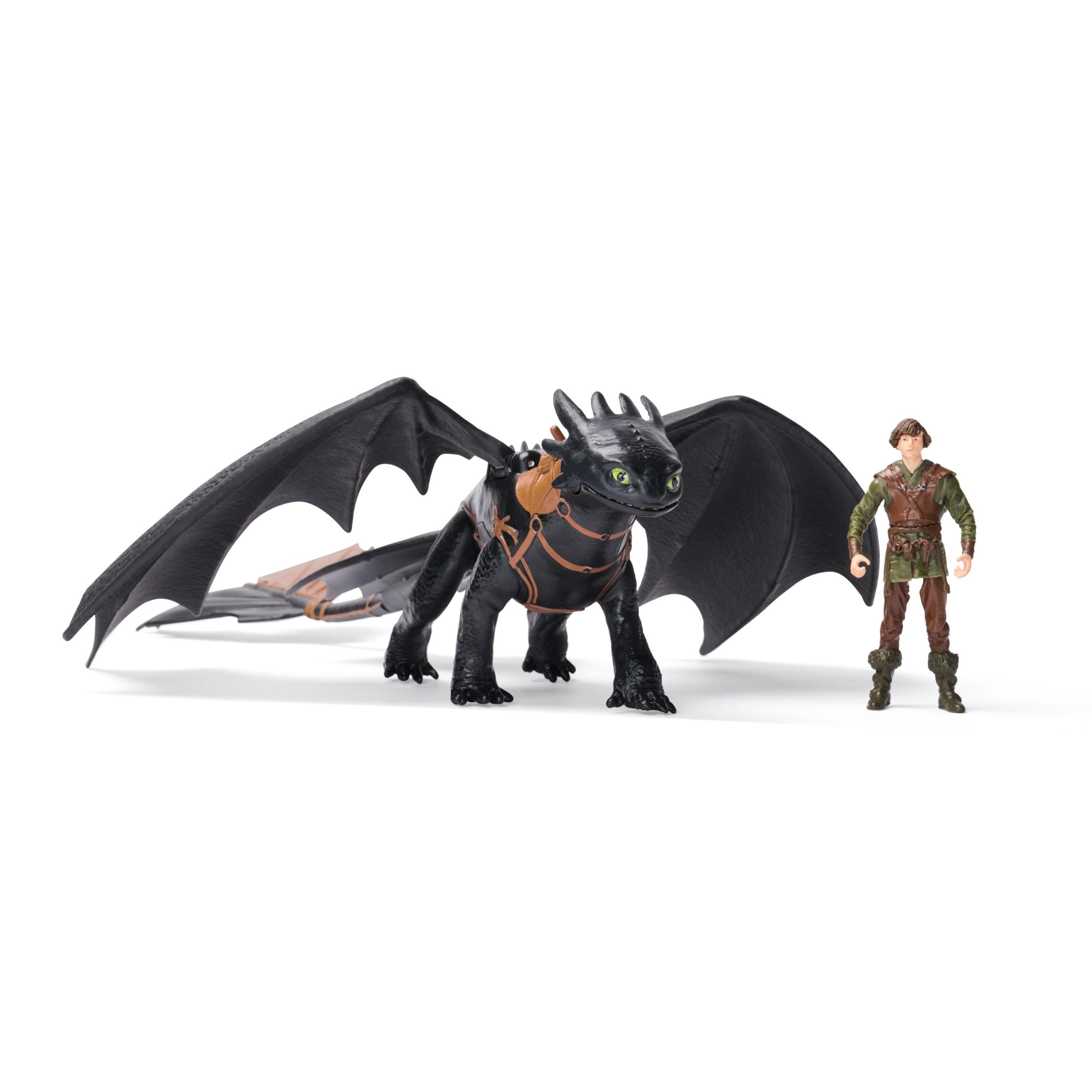 Produktbild Drachenzähmen leicht gemacht - Wikinger & Drachen Actionfiguren-Set, Ohnezahn & Hicks 9 von 10