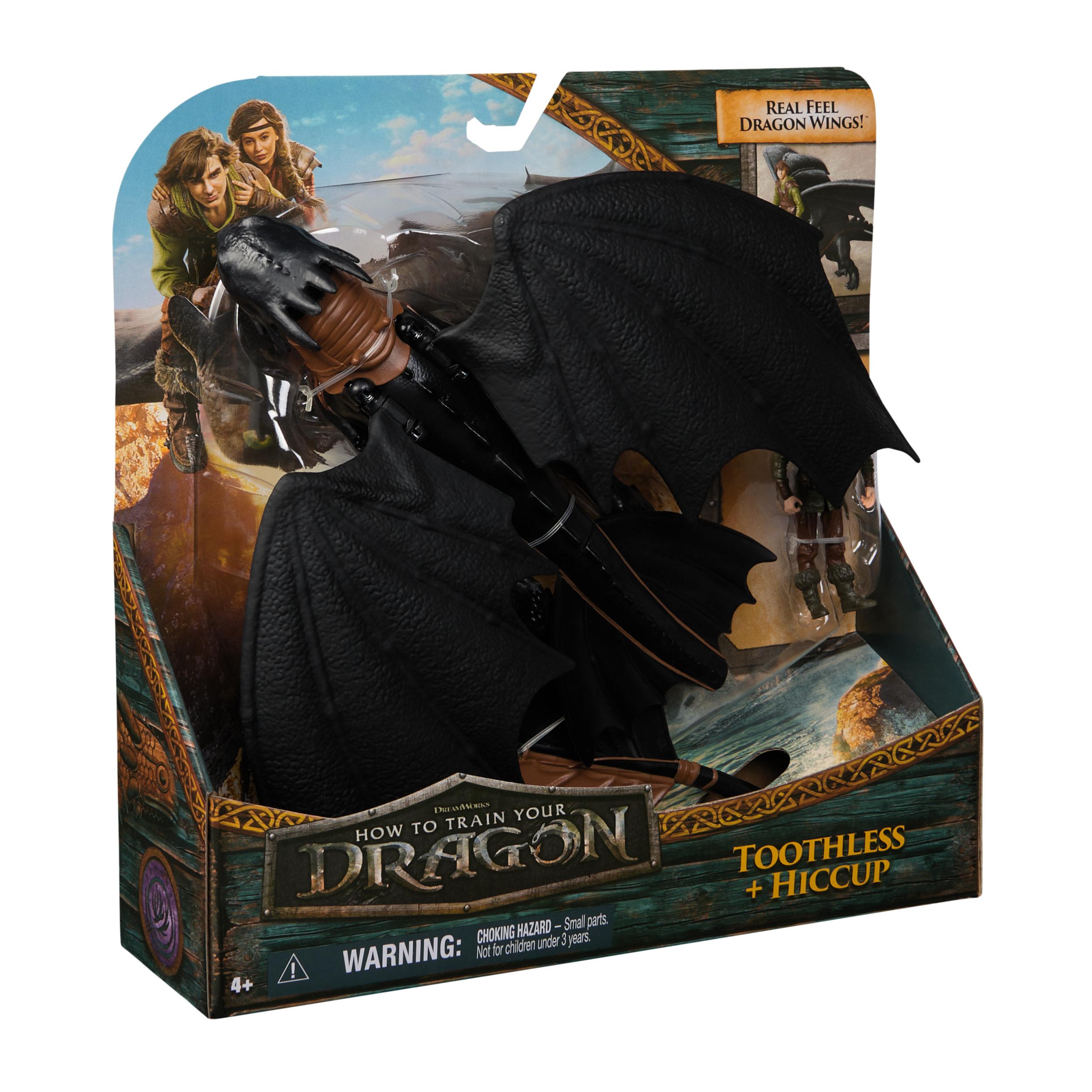 Produktbild Drachenzähmen leicht gemacht - Wikinger & Drachen Actionfiguren-Set, Ohnezahn & Hicks 3 von 10