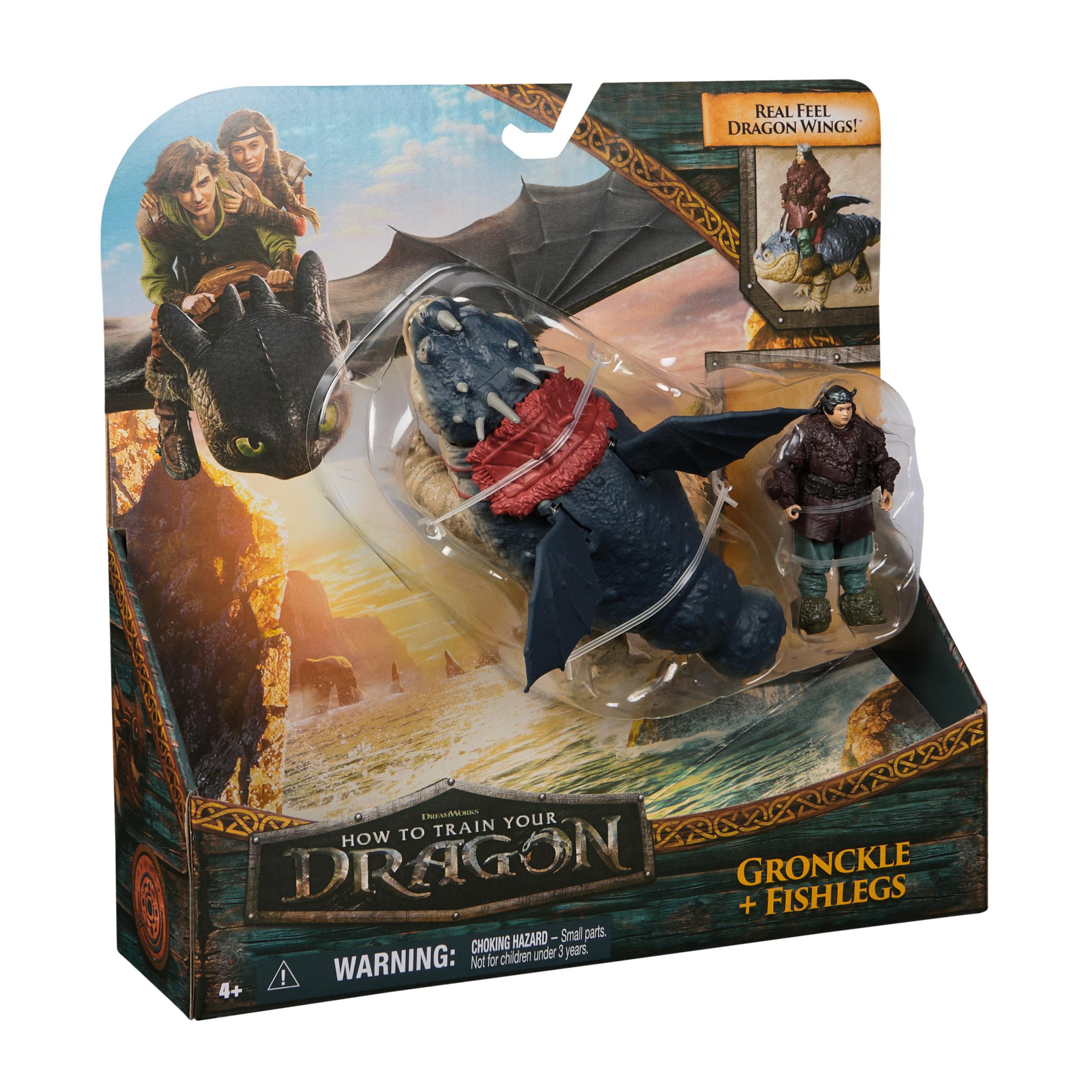 Produktbild Drachenzähmen leicht gemacht - Wikinger & Drachen Actionfiguren-Set, Fleischklops & Fischbein 10 von 10