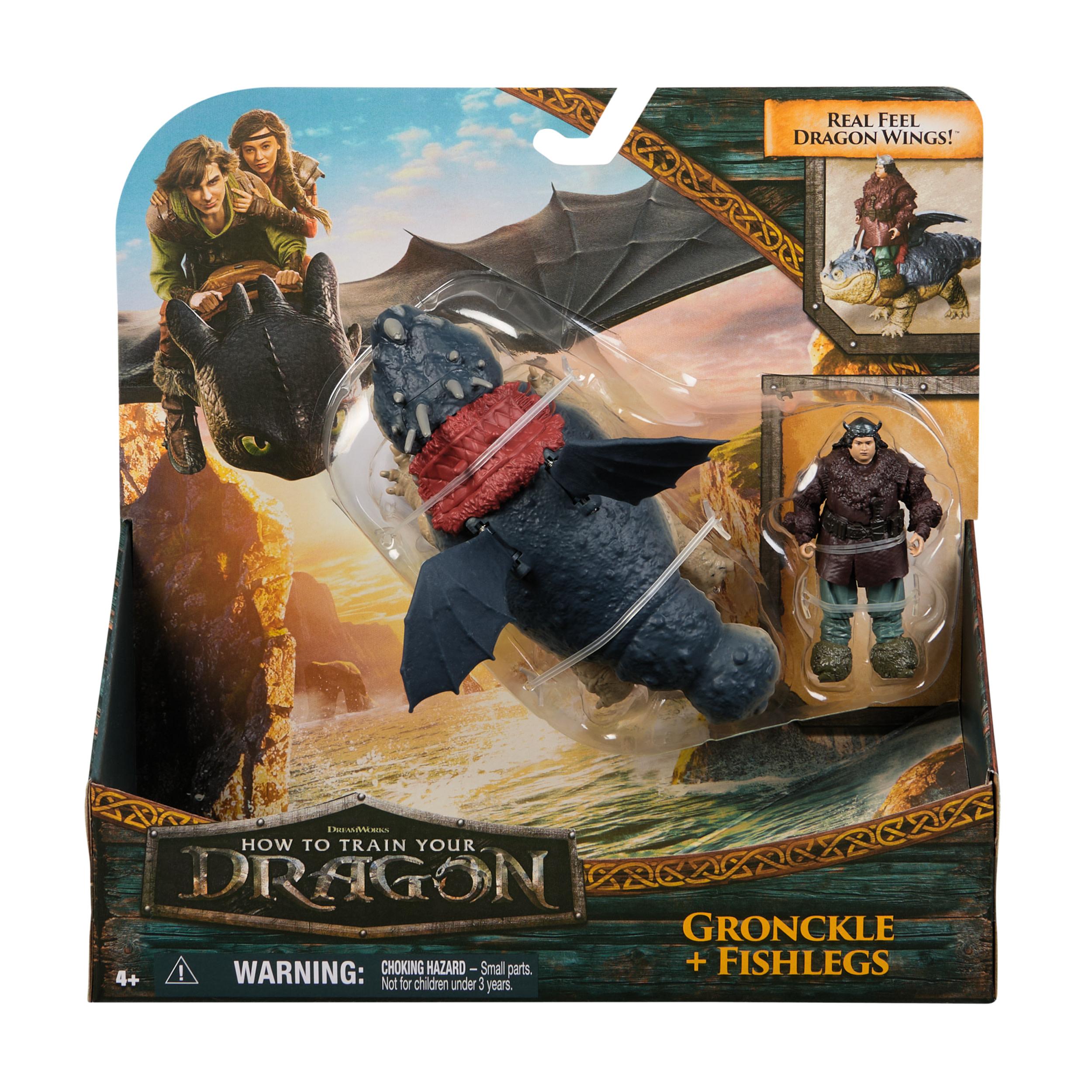 Produktbild Drachenzähmen leicht gemacht - Wikinger & Drachen Actionfiguren-Set, Fleischklops & Fischbein 9 von 10