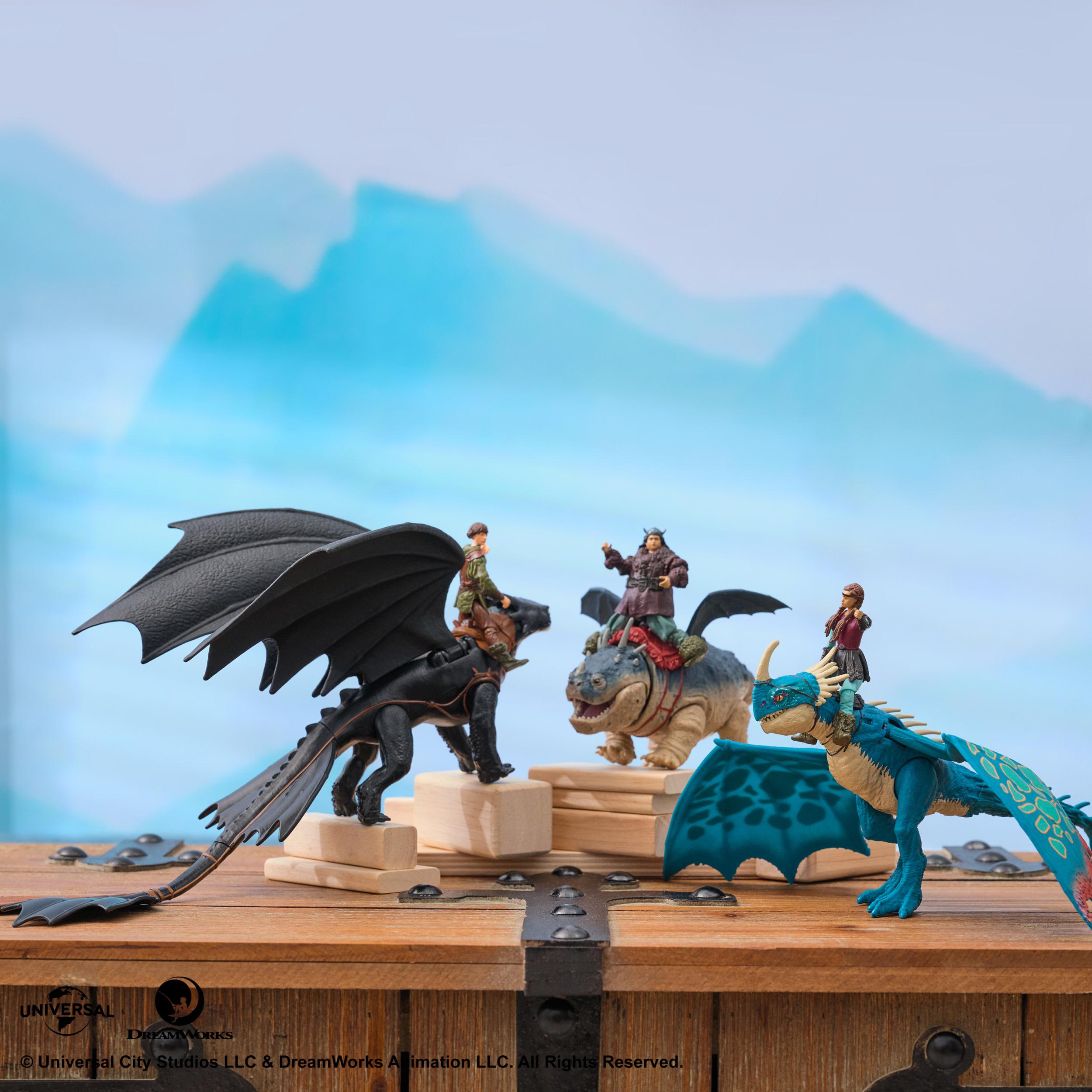 Produktbild Drachenzähmen leicht gemacht - Wikinger & Drachen Actionfiguren-Set, Fleischklops & Fischbein 4 von 10