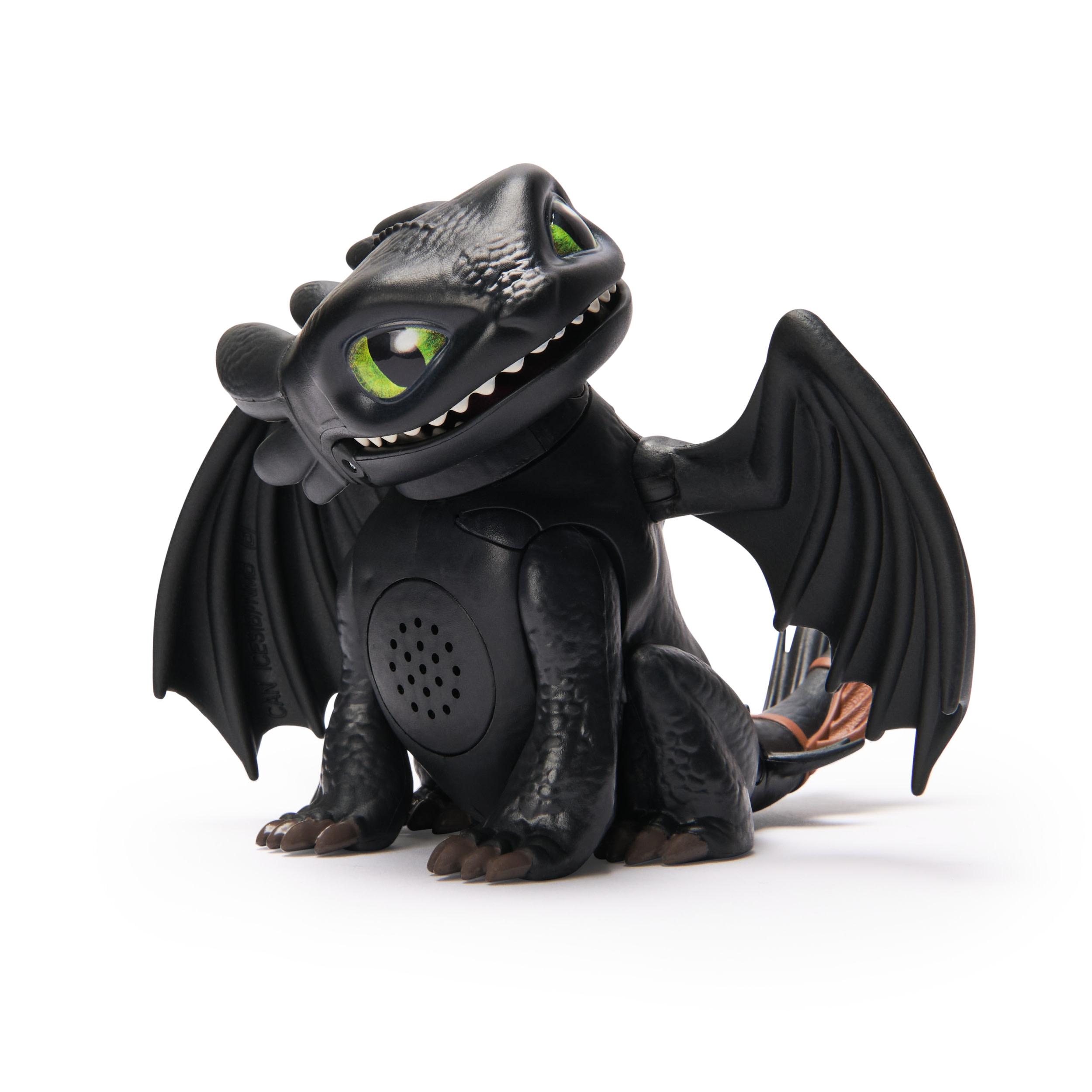 Produktbild Drachenzähmen leicht gemacht - Interaktiver Mini-Drache Ohnezahn, Figur mit Soundeffekten 4 von 10