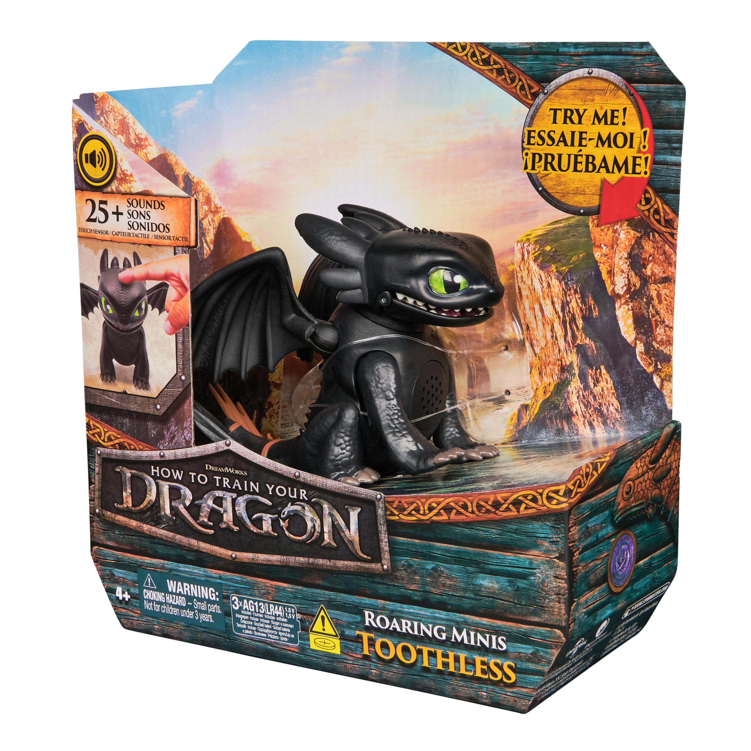 Produktbild Drachenzähmen leicht gemacht - Interaktiver Mini-Drache Ohnezahn, Figur mit Soundeffekten 3 von 10