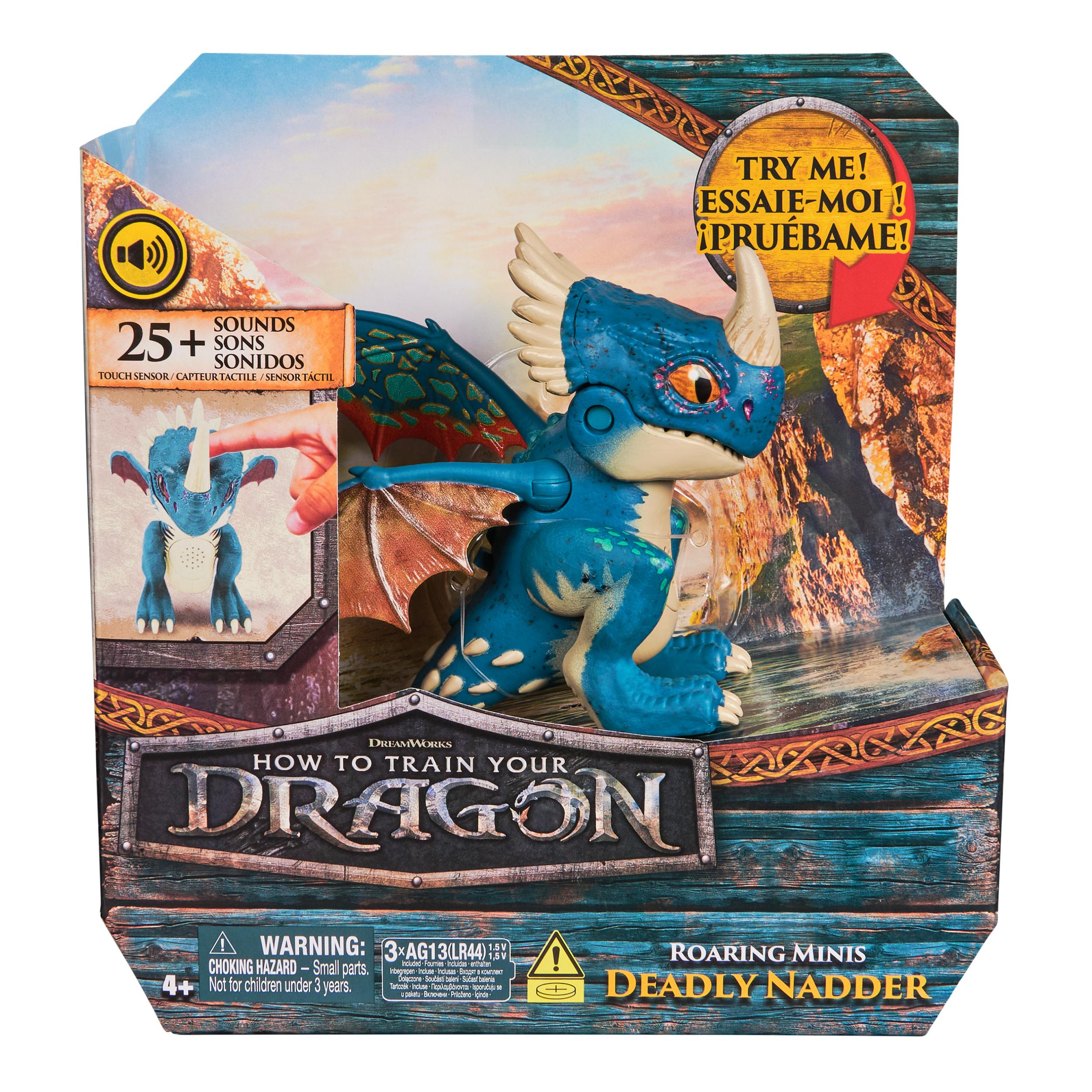 Drachenzähmen leicht gemacht - Interaktiver Mini-Drache Sturmpfeil, Figur mit Soundeffekten