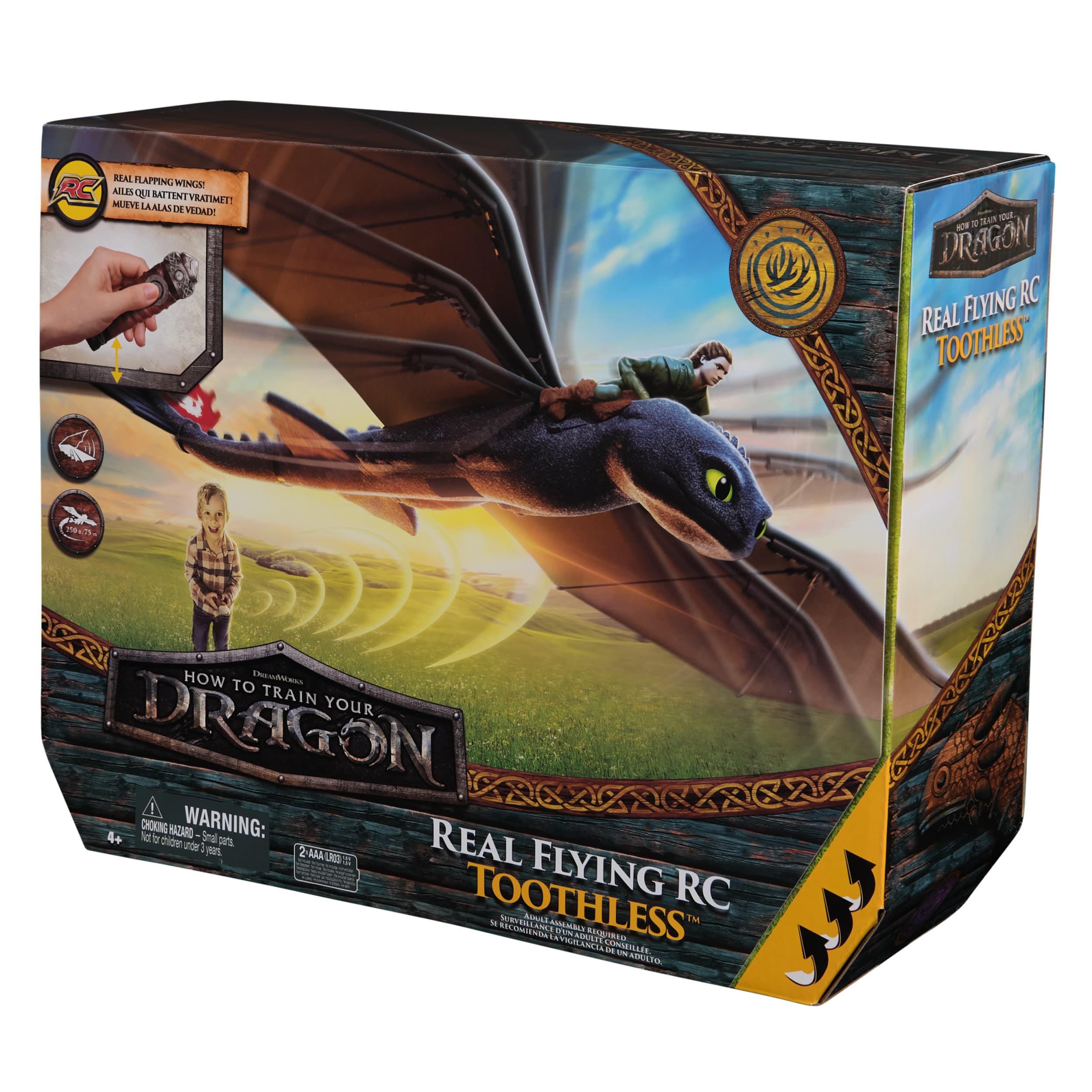 Produktbild Spin Master RC-Flugdrache Ohnezahn – Magischer Flugspaß für kleine Drachenreiter 10 von 10