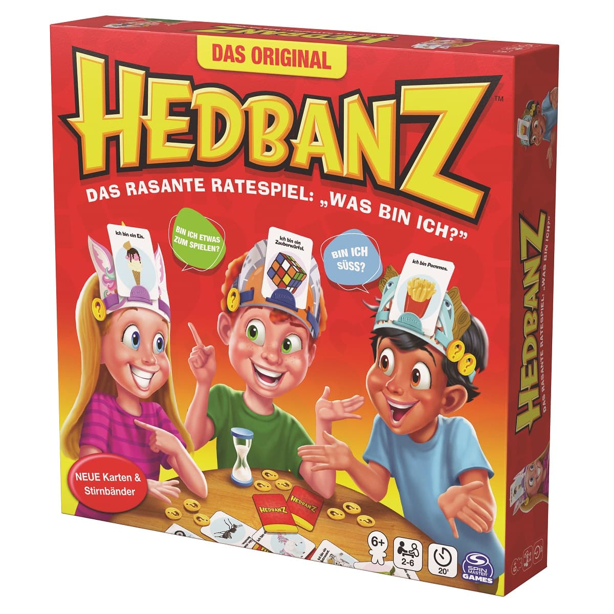 Produktbild Spin Master Games Hedbanz - das rasante Ratespiel für die ganze Familie (Neuauflage 2025) 4 von 6