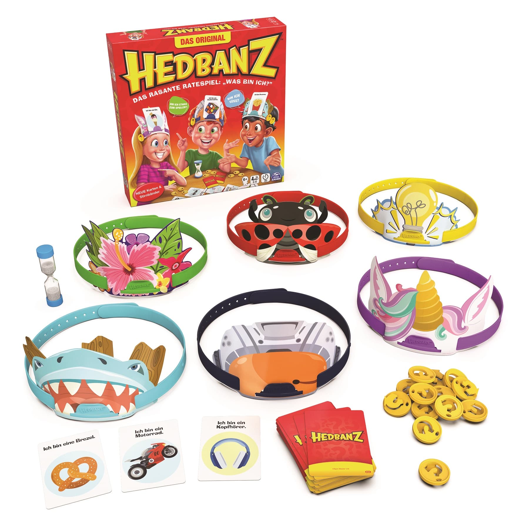 Produktbild Spin Master Games Hedbanz - das rasante Ratespiel für die ganze Familie (Neuauflage 2025) 2 von 6