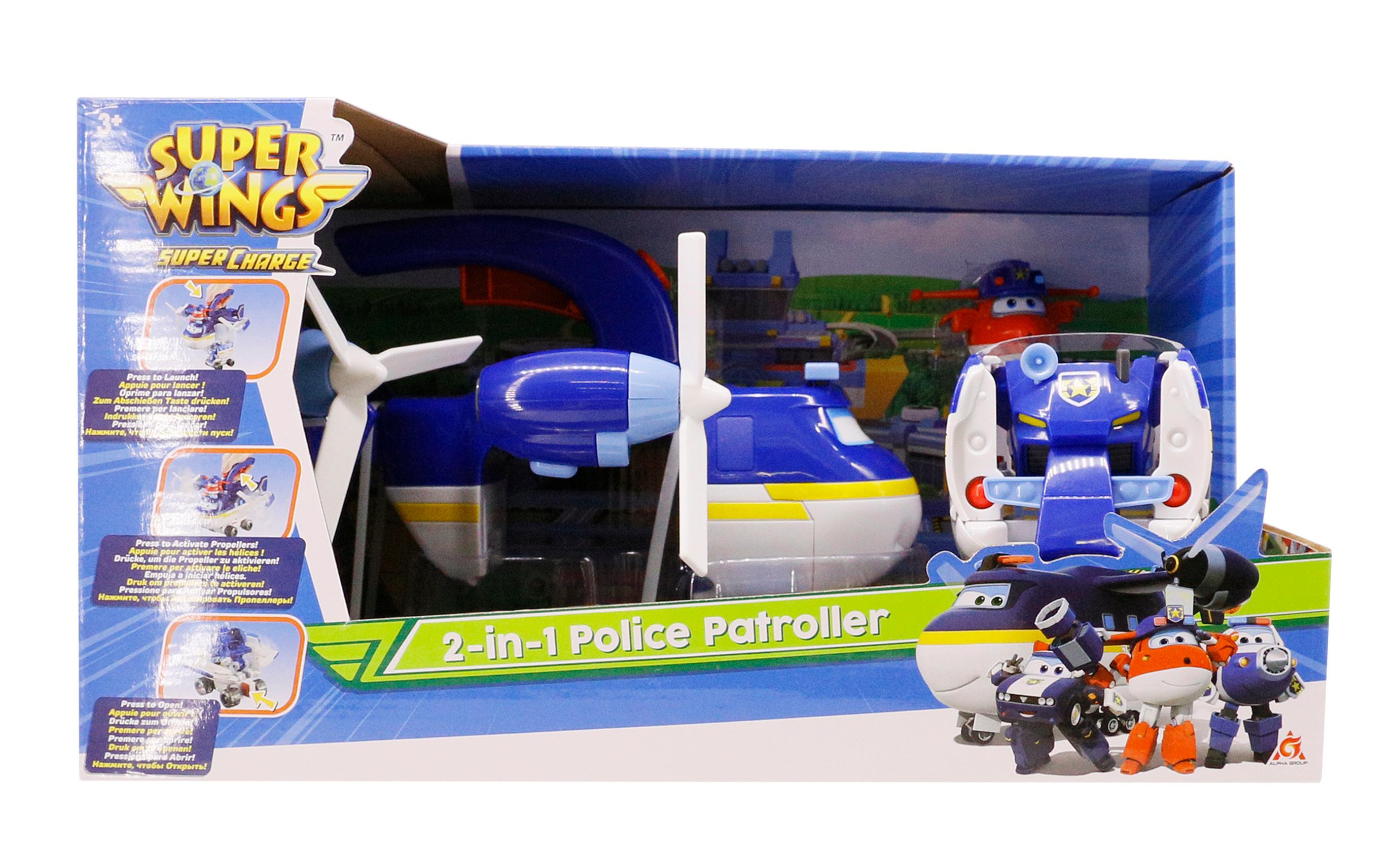 Produktbild Super Wings 2-in-1 Police Patroller 8 von 9