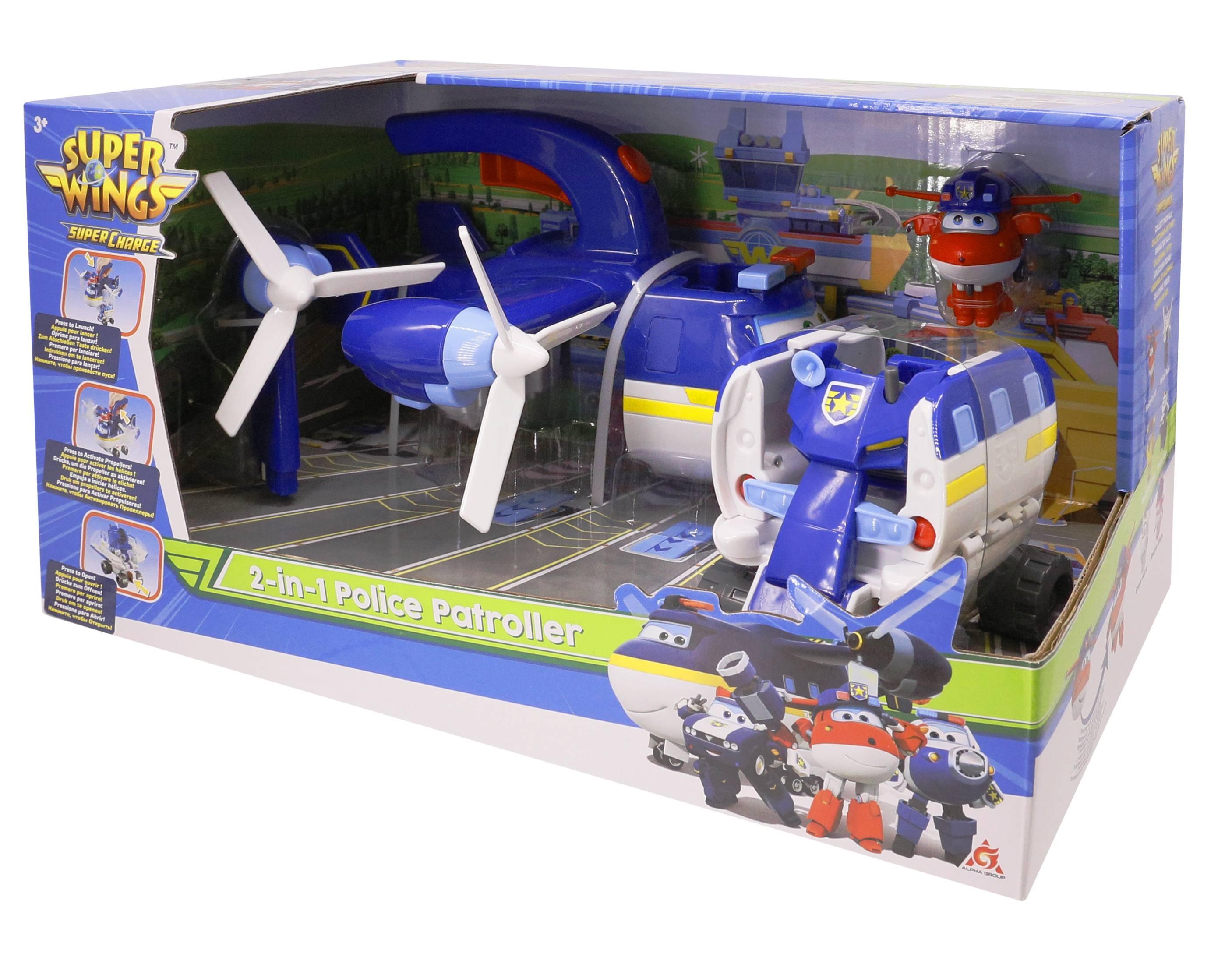 Produktbild Super Wings 2-in-1 Police Patroller 9 von 9