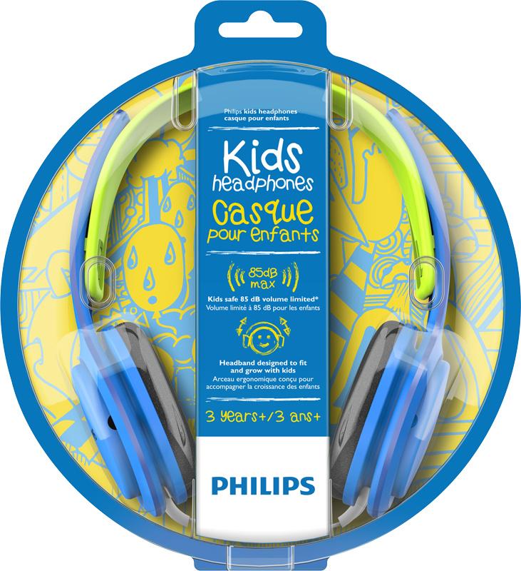 Produktbild PHILIPS SHK2000BL Kinderkopfhörer 2 von 2