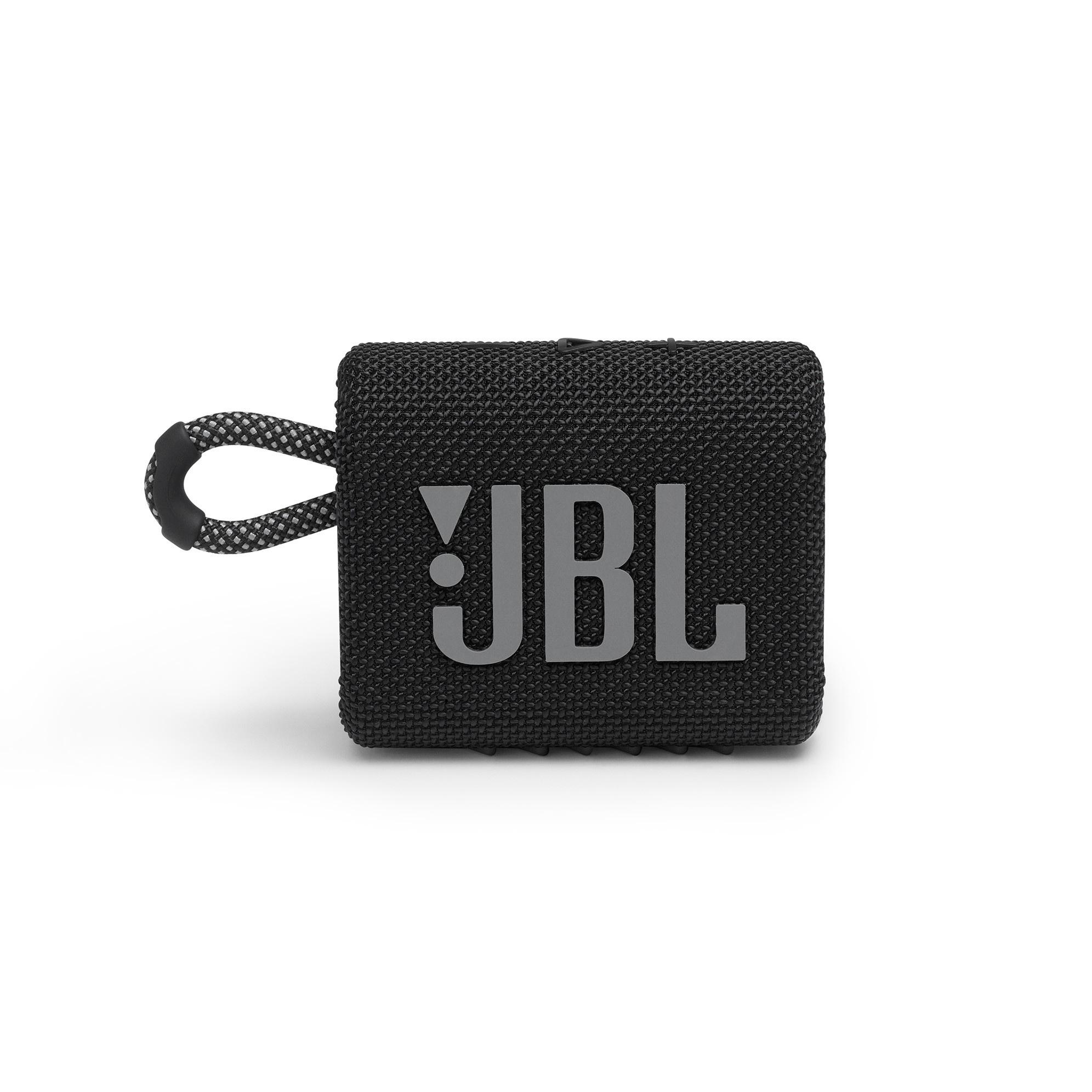 JBL GO 3 Bluetooth Lautsprecher Schwarz