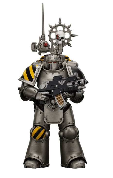 JOYTOY Warhammer Iron Warriors MKIII Tactical Legionary mit Nuncio-Vox 1/18