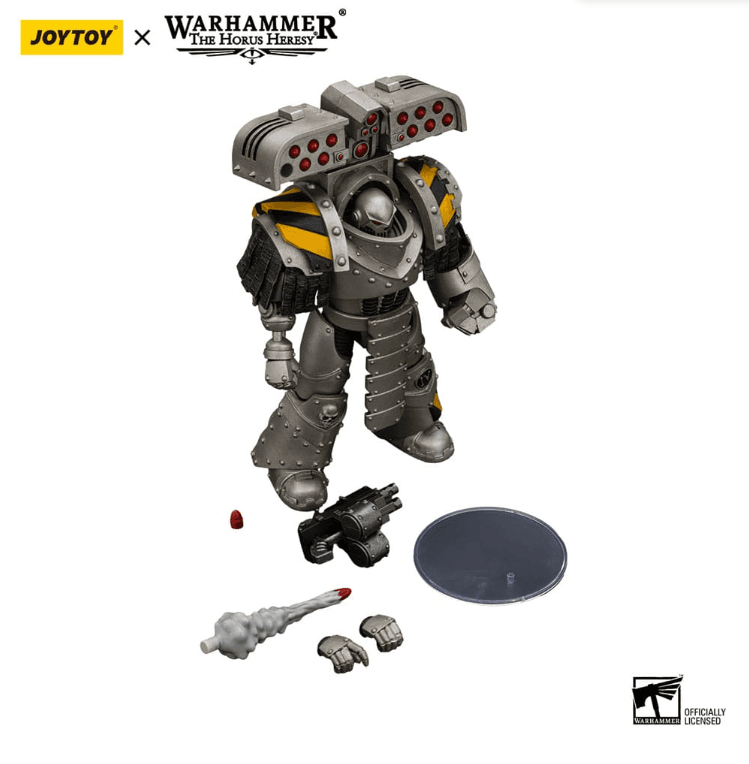 JOYTOY Warhammer Iron Warriors Tyrant Siege Master Terminator 1/18