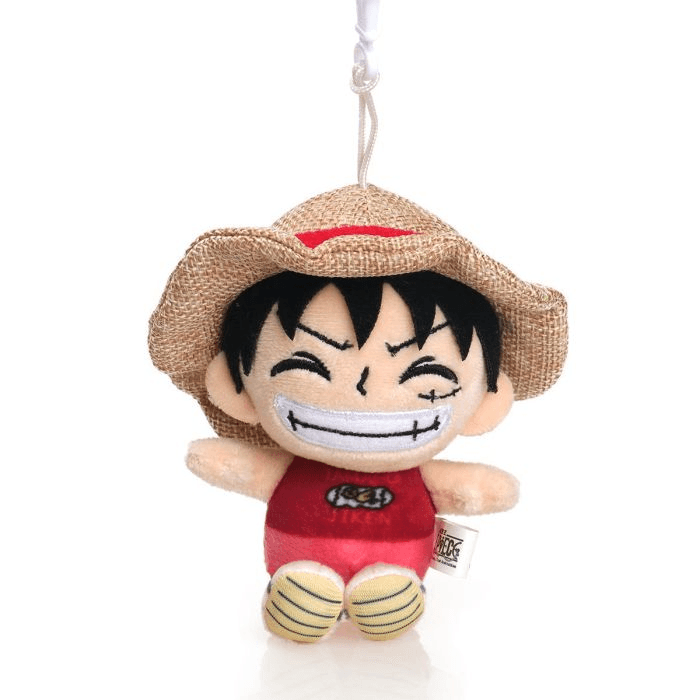 One Piece Monkey D. Ruffy Plüsch-Schlüsselanhänger 11 cm