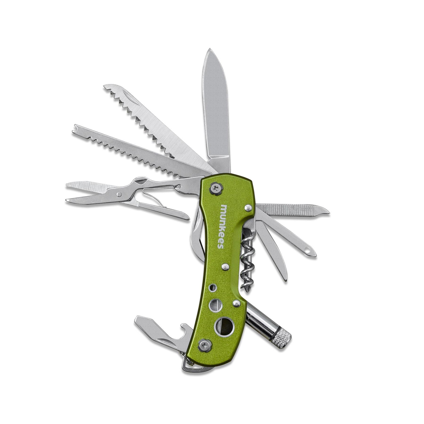 Produktbild munkees Taschenmesser LED grün 3 von 3