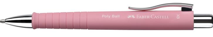Produktbild FABER-CASTELL Kugelschreiber Poly Ball XB rose 4 von 4