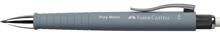 FABER-CASTELL Druckbleistift Polymatic 0,7 mm grau