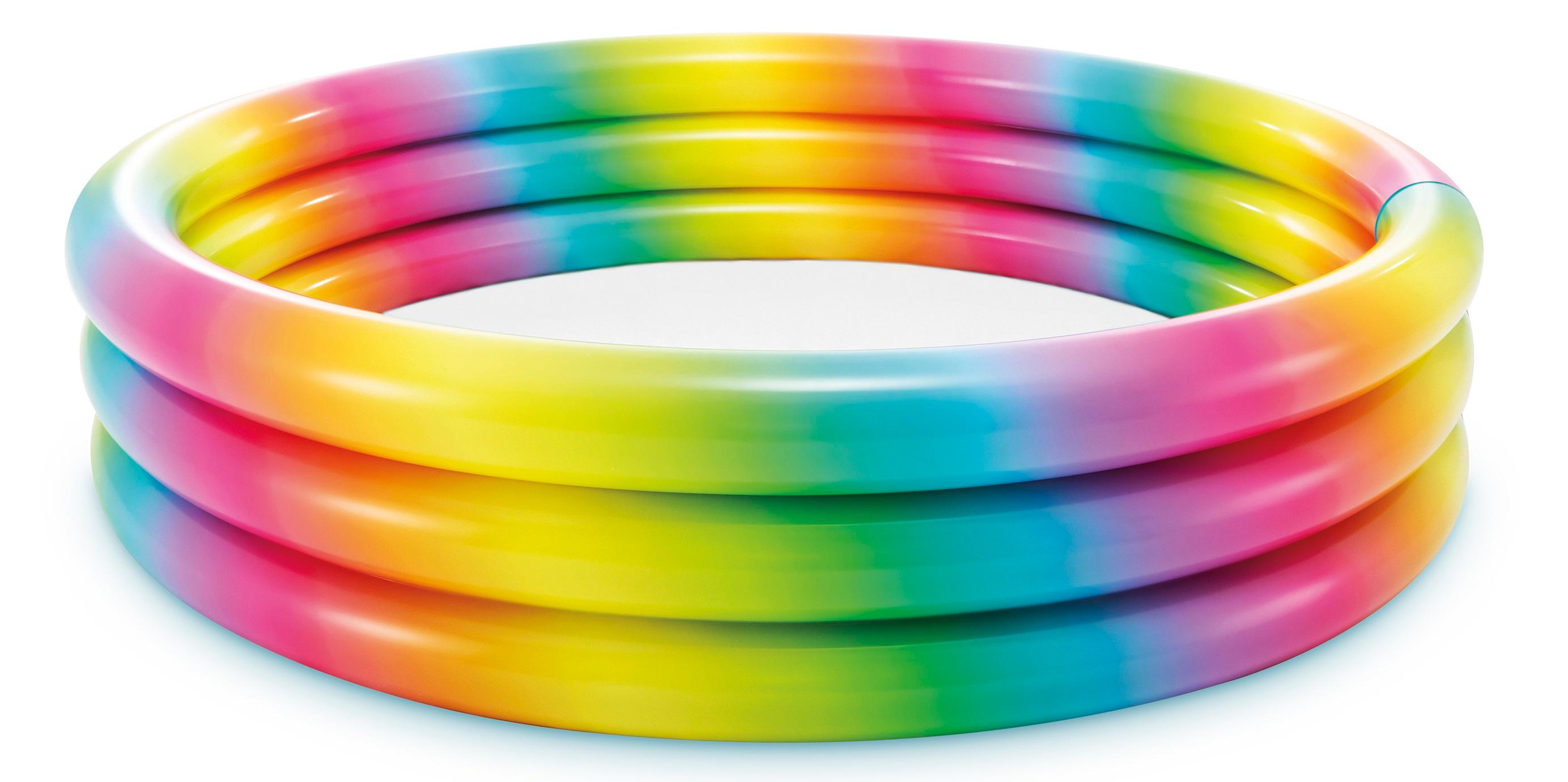 Intex - Pool"Rainbow Ombre"147 x 33 cm, ab 2 Jahre