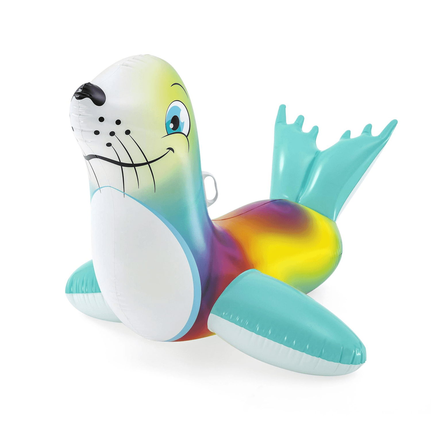 Bestway - Flash N' Splash Seal Schwimmtier 141 x 110 x 93 cm – aufblasbares Robben‑Poolspielzeug