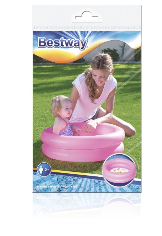 Produktbild Bestway - Planschbecken Kiddie Lounge Ø 61 x 15 cm , rund, 1 Stück, sortiert 4 von 7