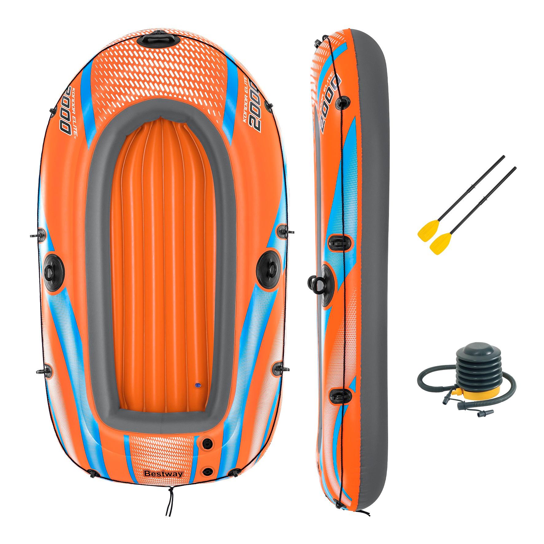 Produktbild Bestway - Schlauchboot-Set Kondor Elite™ 2000 196 x 106 x 31 cm 9 von 17
