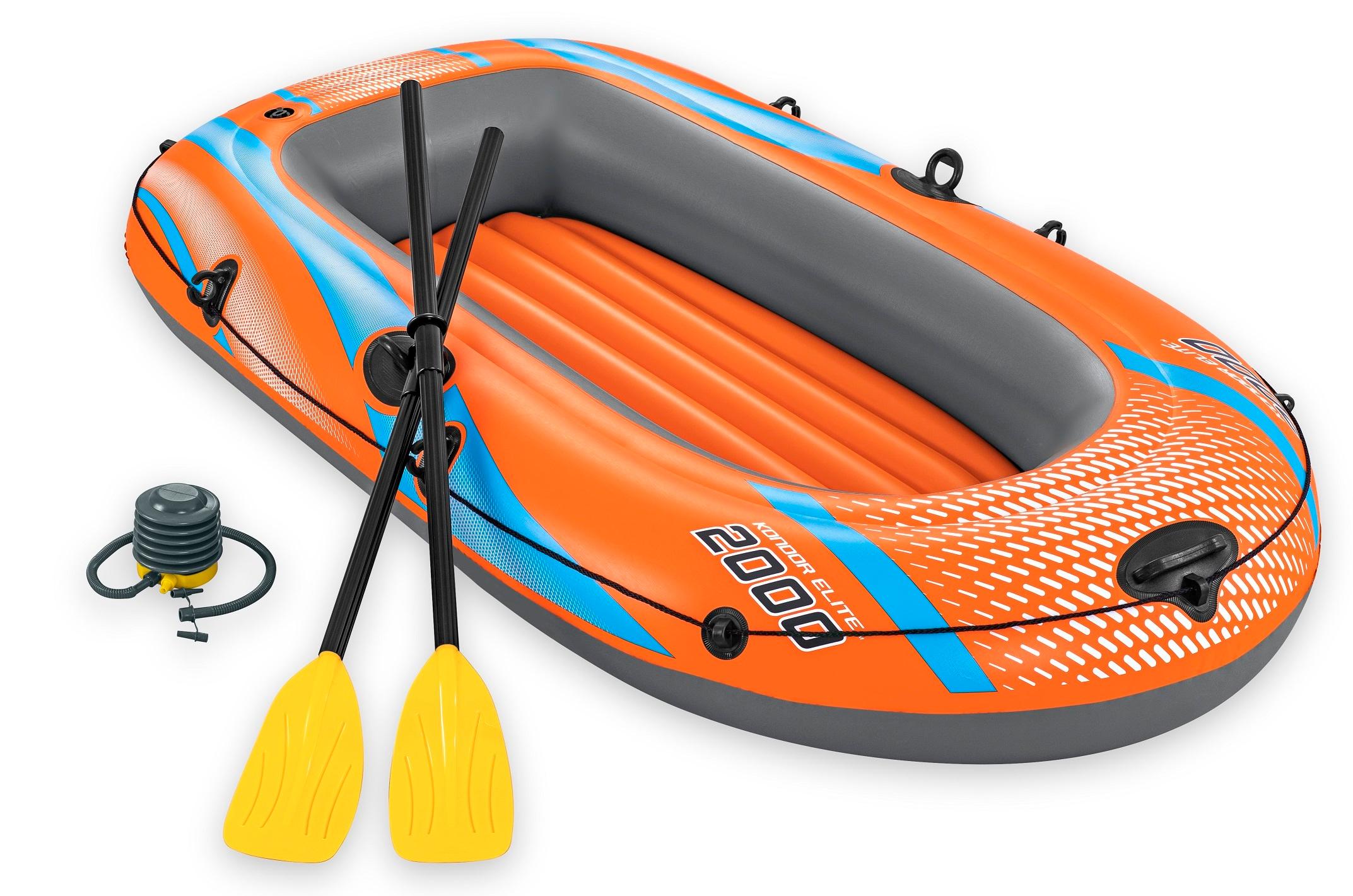 Produktbild Bestway - Schlauchboot-Set Kondor Elite™ 2000 196 x 106 x 31 cm 16 von 17