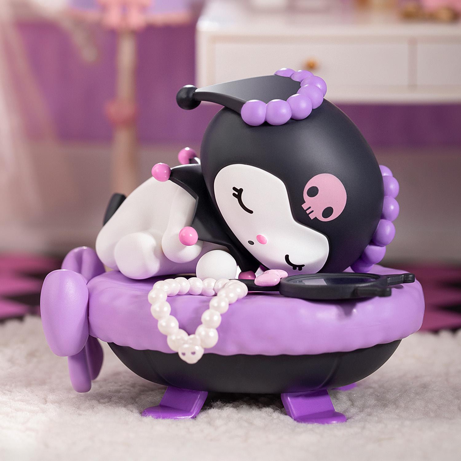 Produktbild Sanrio Hello Kitty Fall Asleep Series Pop Mart Sammelfigur, sortiert - eine Blindbox-Spielzeugserie mit 8 cm großen Figuren 4 von 8
