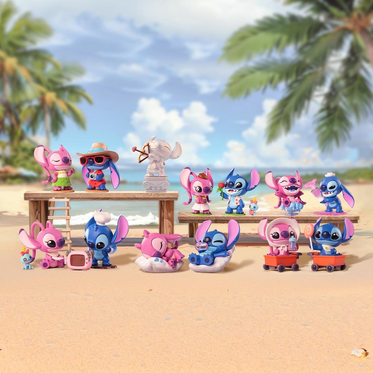 Produktbild Disney Stitch on a Date Pop Mart Sammelfigur, sortiert - eine Blindbox-Spielzeugserie mit 8 cm großen Figuren 3 von 8