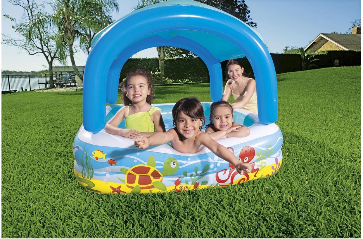 Produktbild Bestway - Planschbecken „Pavillon“ 140 x 140 x 114 cm 6 von 7