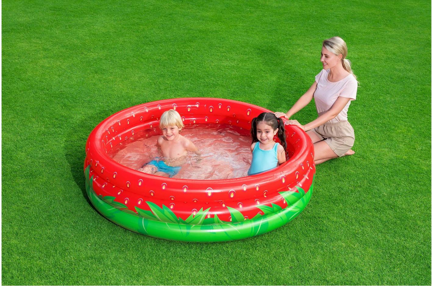 Produktbild Bestway - Planschbecken"Erdbeere"Ø 160 x 38 cm 6 von 6