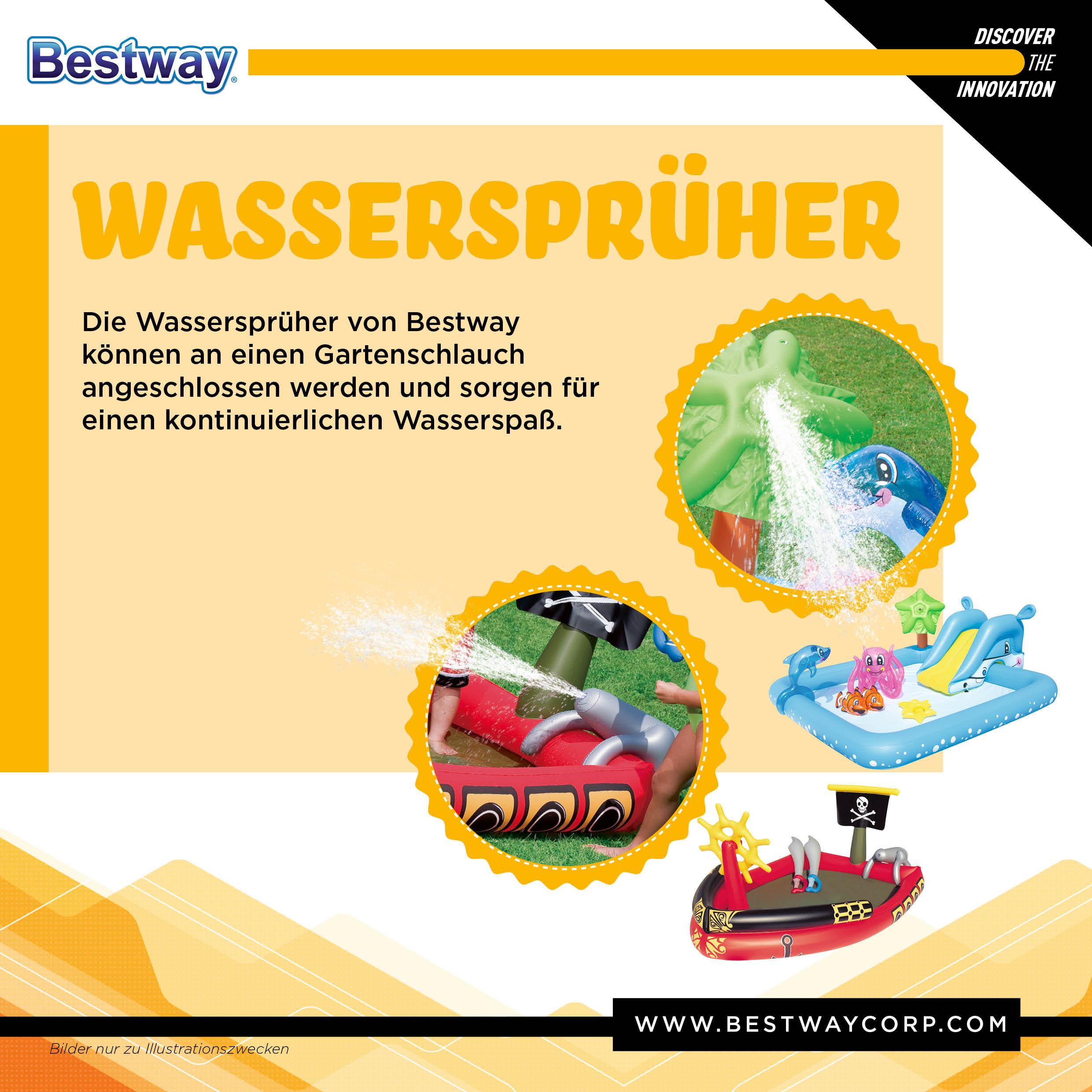 Produktbild Bestway - Planschbecken"Fantastic Aquarium", 239 x 206 x 86 cm 14 von 14