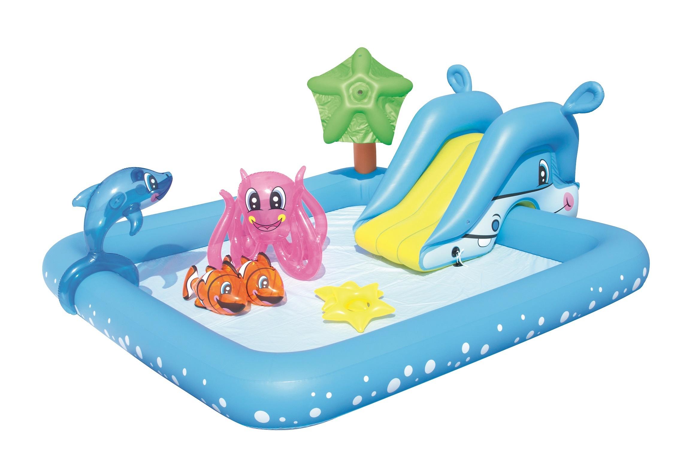 Produktbild Bestway - Planschbecken"Fantastic Aquarium", 239 x 206 x 86 cm 3 von 14