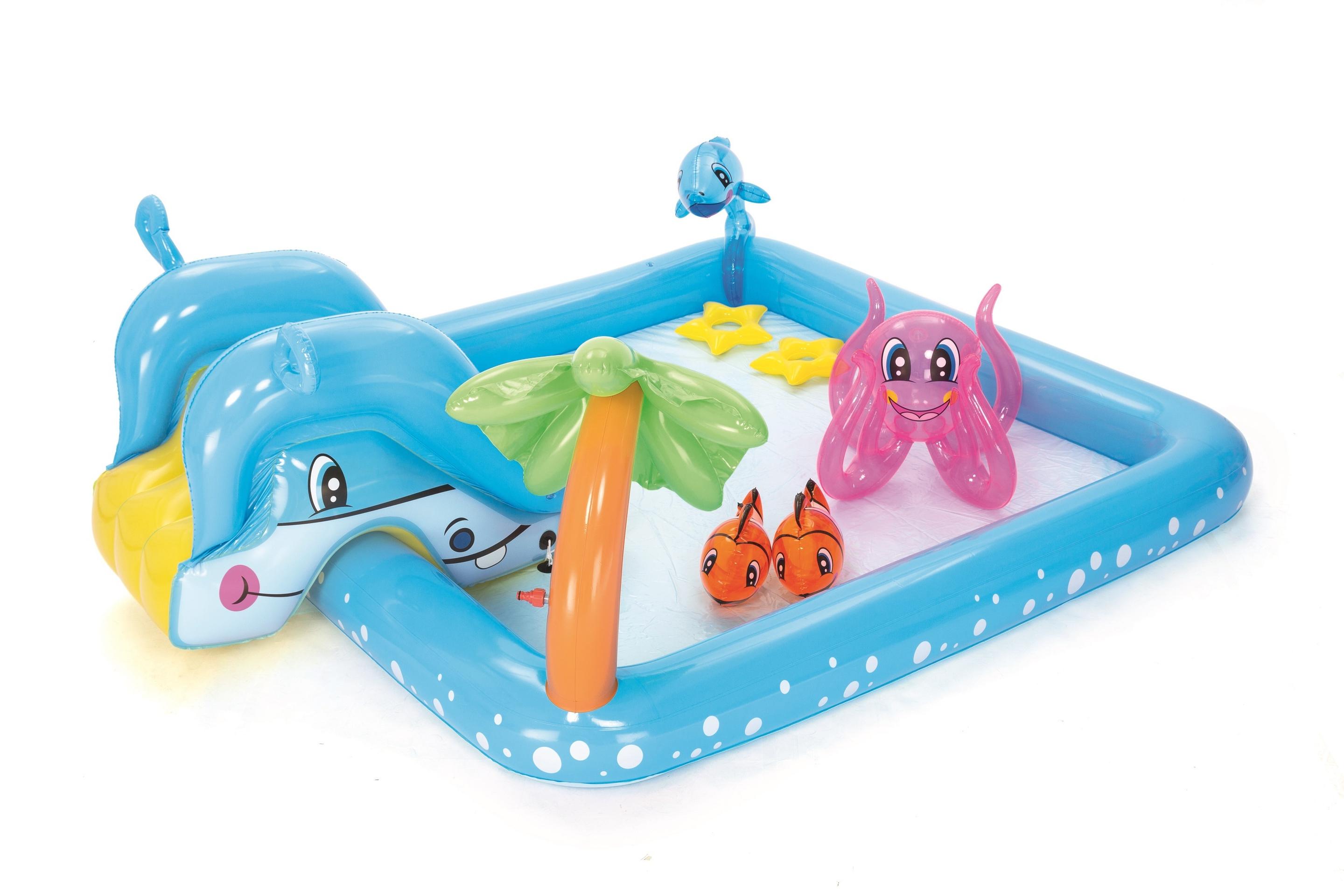 Produktbild Bestway - Planschbecken"Fantastic Aquarium", 239 x 206 x 86 cm 5 von 14